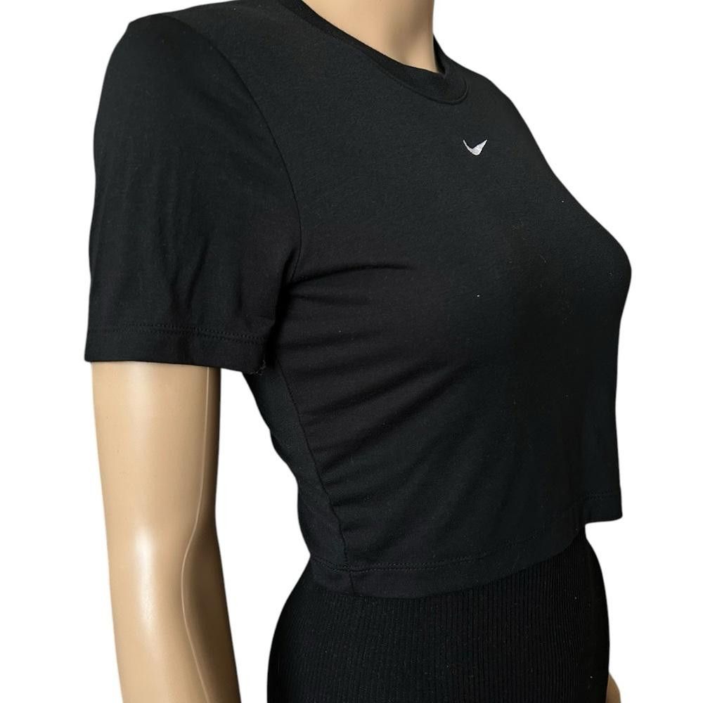 Nike Nike The Nike Tee Black Crop Top Size Small Size S / US 4 / IT 40 - 3 Thumbnail