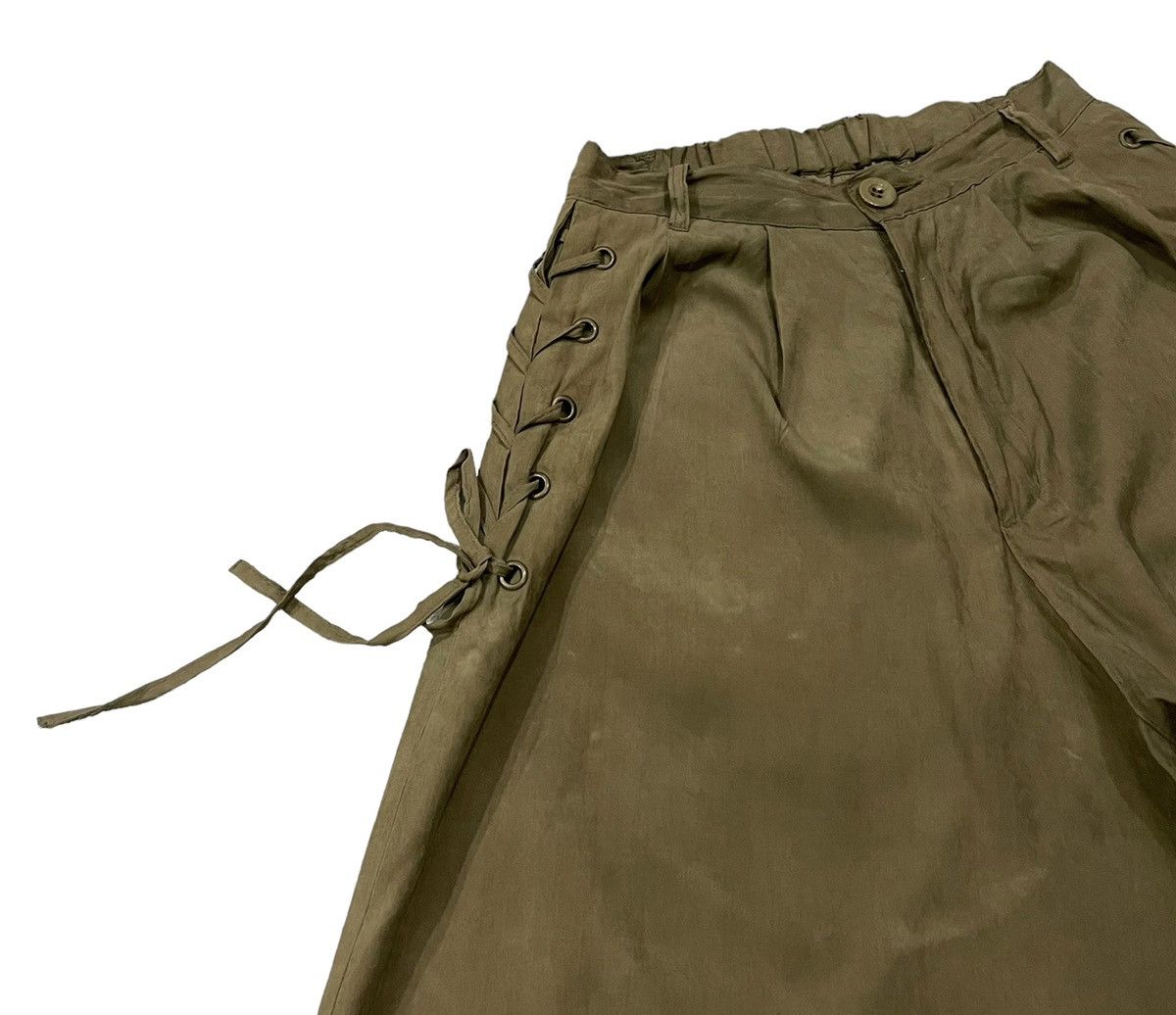 Hysteric Glamour Vintage Japanese Brand Side Laces Seditionaries Baggy Pants Size 26" / US 2 / IT 38 - 5 Thumbnail