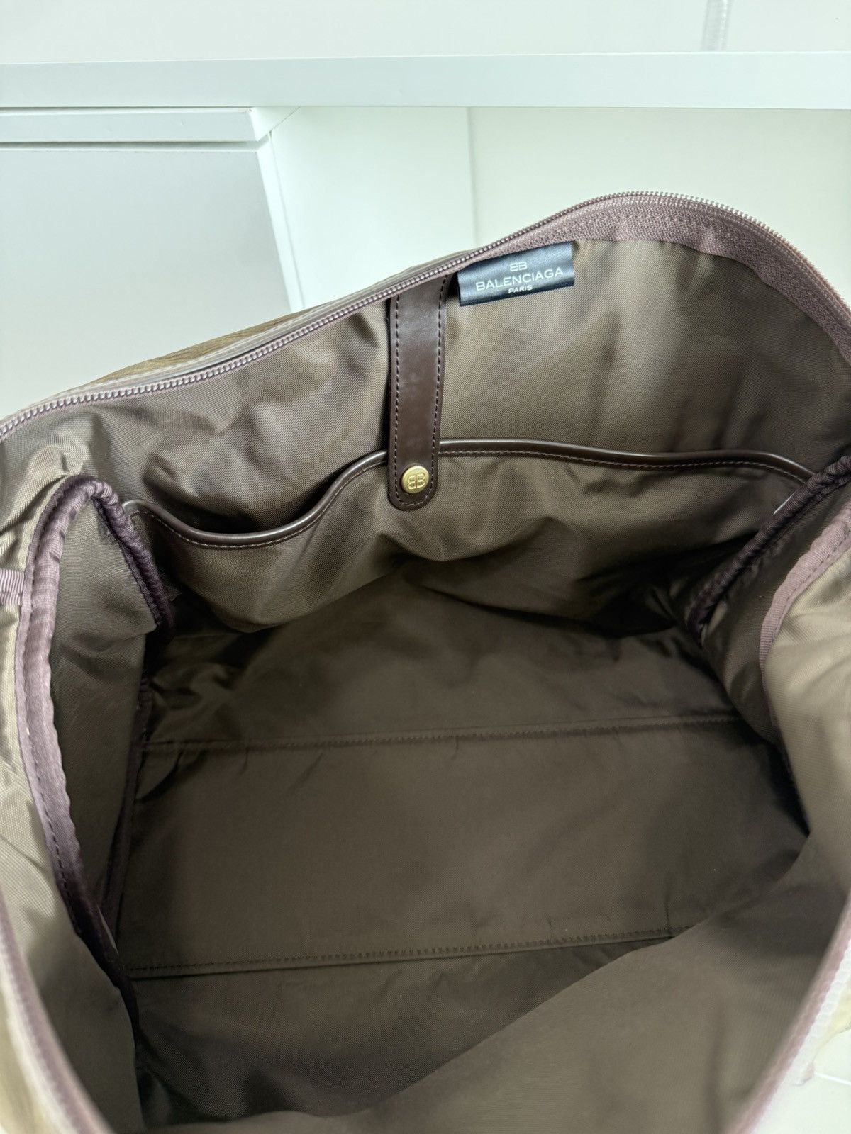 Balenciaga Vintage Balenciaga BB Logo Gold Boston Bag Size ONE SIZE - 10 Thumbnail