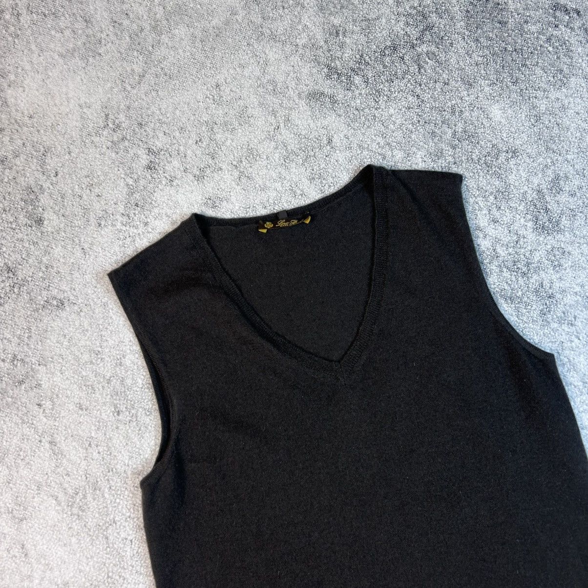 Loro Piana Vintage Loro Piana 100% Cashmere Knit tank top Size S / US 4 / IT 40 - 8 Thumbnail