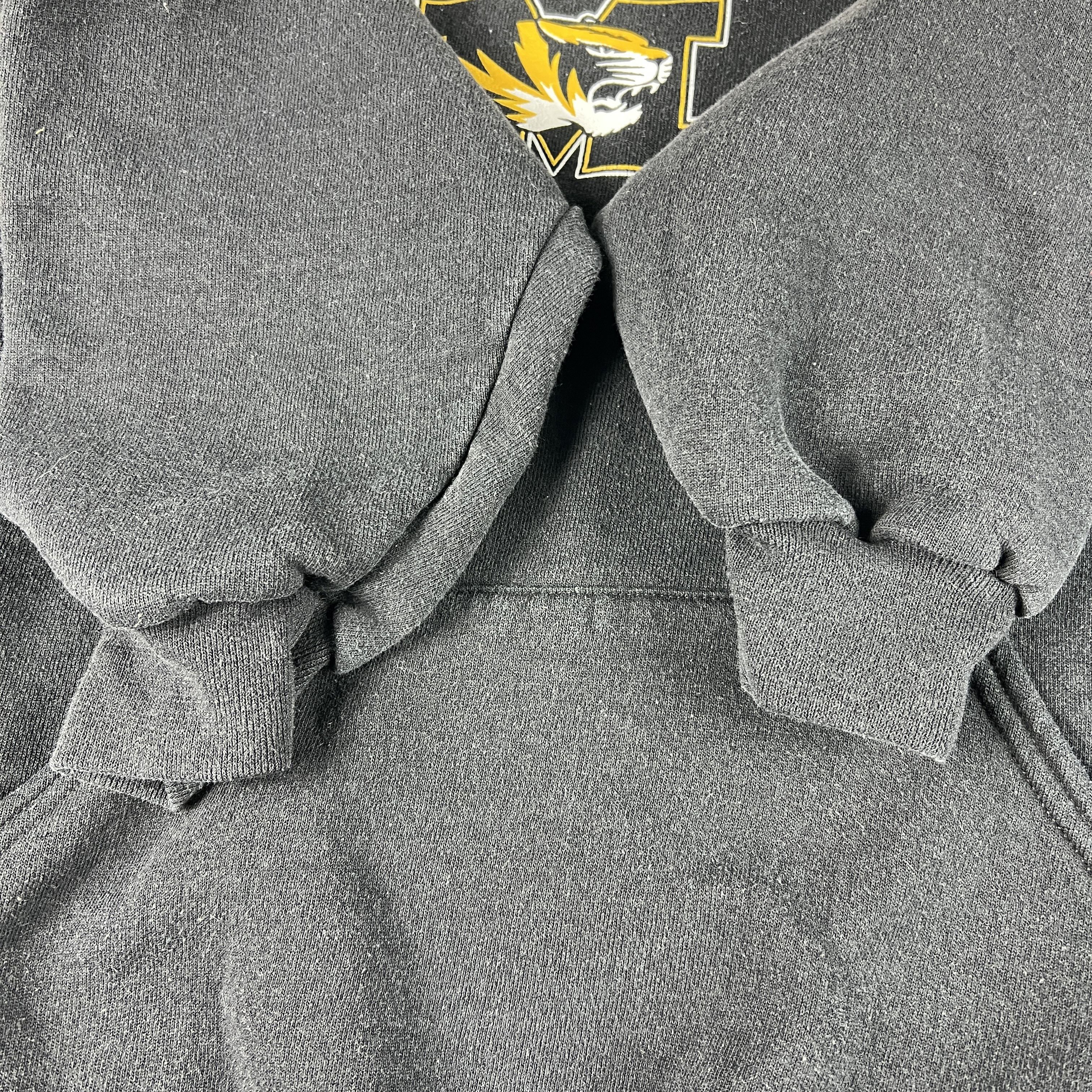 NCAA × Russell Athletic Y2K Russell Missouri Tigers Sweatshirt Faded Logo Hoodie Size US XXL / EU 58 / 5 - 6 Thumbnail
