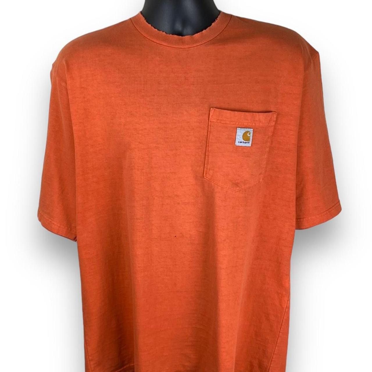 Carhartt Vintage Carhartt Pocket Style Workwear Essential Tshirt Size US L / EU 52-54 / 3 - 1 Thumbnail