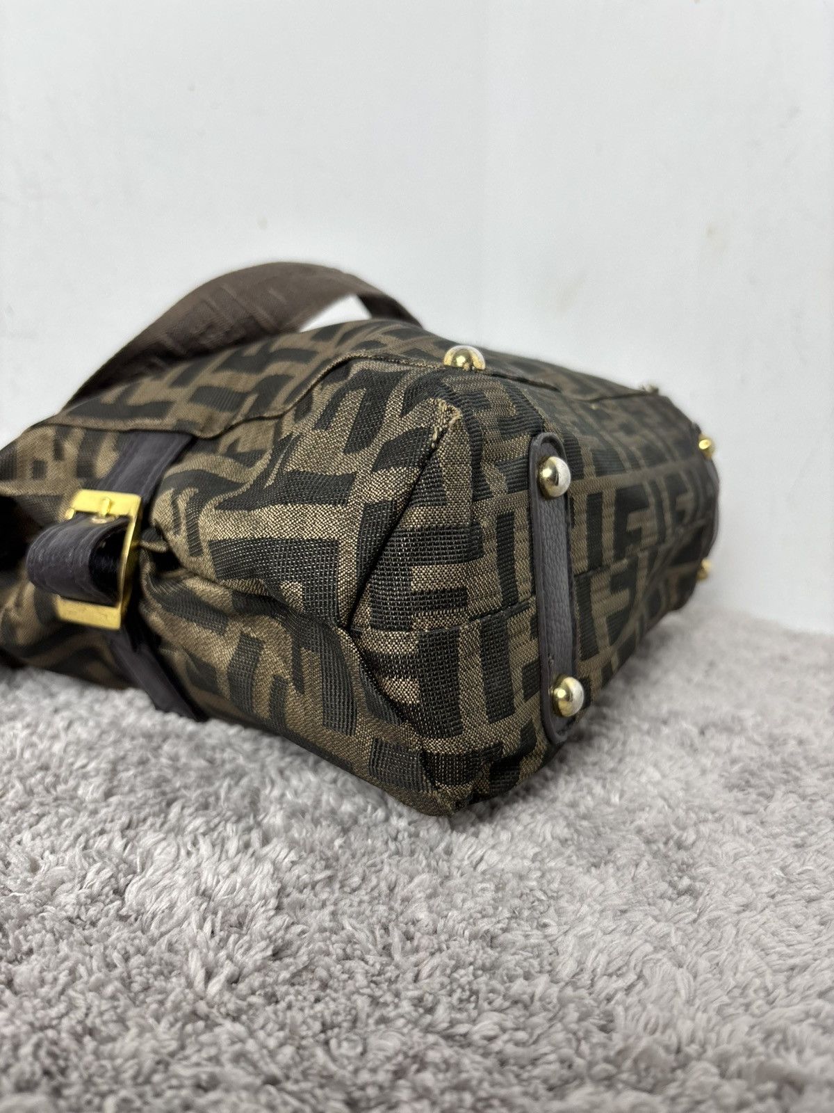 Fendi Fendi Hand Bag Zucca Monogram Vintage Very rare ❤️‍🔥 Size ONE SIZE - 14 Thumbnail
