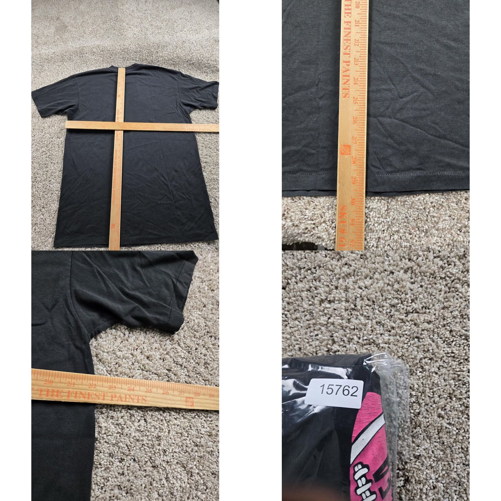 Hanes VINTAGE BEFFA Boeing Employee Flag Football T Shirt Mens XL Black 1990 Champions Size US XL / EU 56 / 4 - 8 Thumbnail