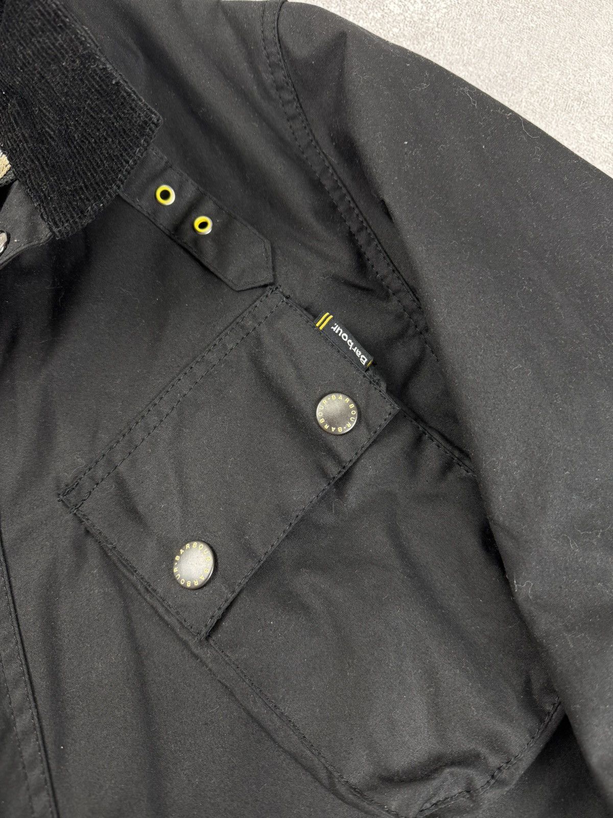 Barbour Barbour International Waxed Jacket Black Motorcycle Style Size US L / EU 52-54 / 3 - 7 Thumbnail