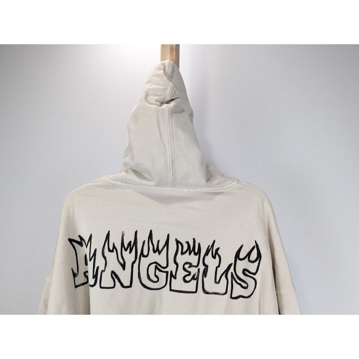 Palm Angels o1rshd1 Palm & Skull Vint Hoody in White Green Size US M / EU 48-50 / 2 - 16 Thumbnail