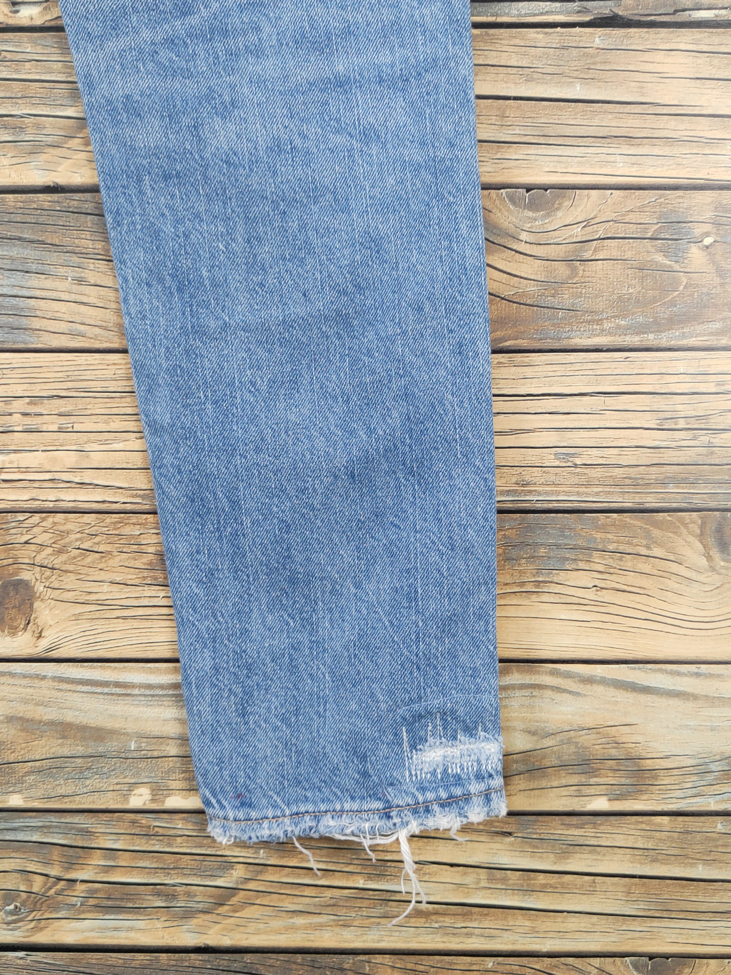 LOWRYS FARM × Vintage Lowrys Farm Blue Distressed Ripped denim Jeans #W1596 Size US 30 / EU 46 - 11 Thumbnail