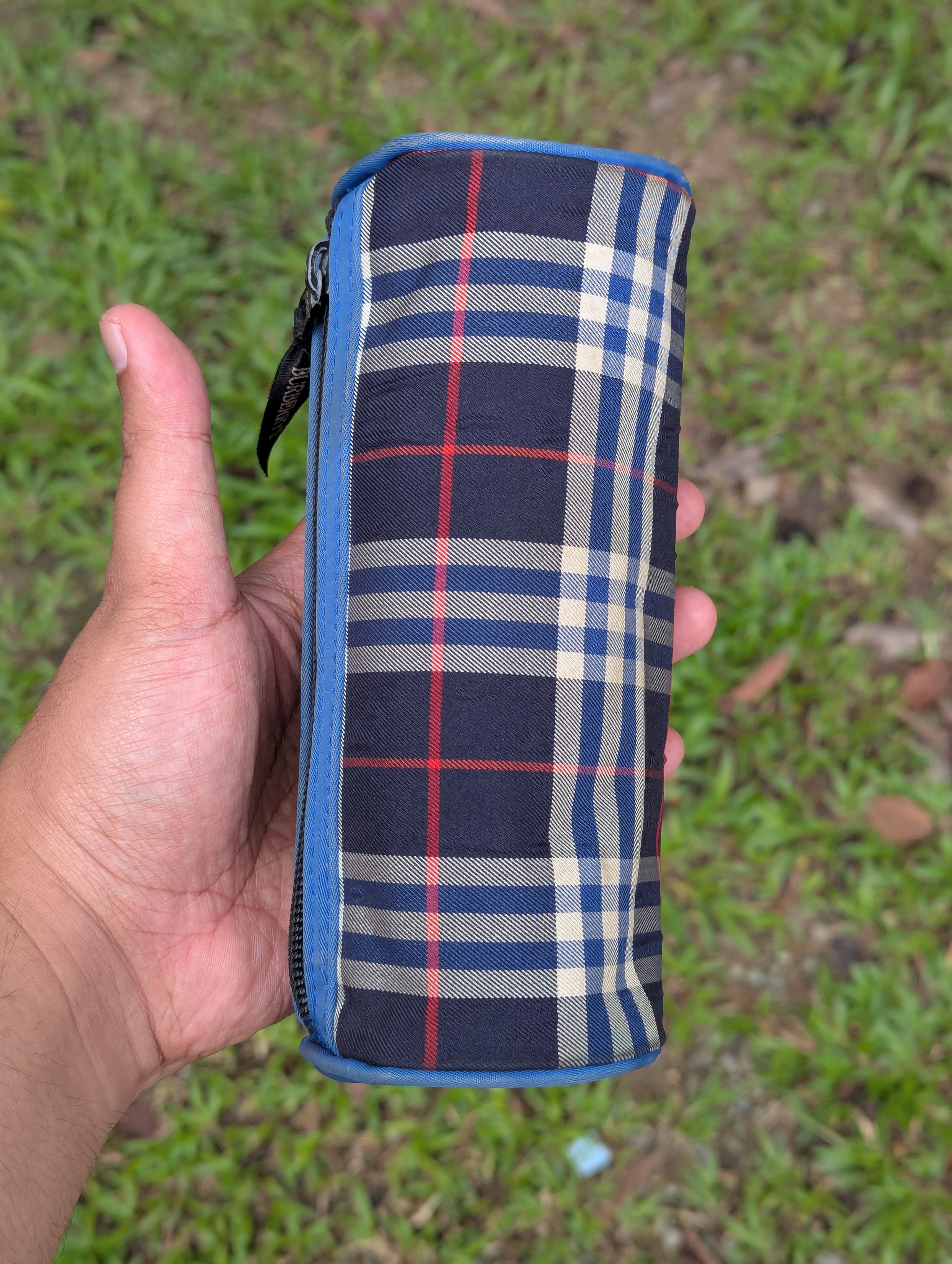 Burberry Vintage 90s Burberry London Pencil Case Size ONE SIZE - 3 Thumbnail