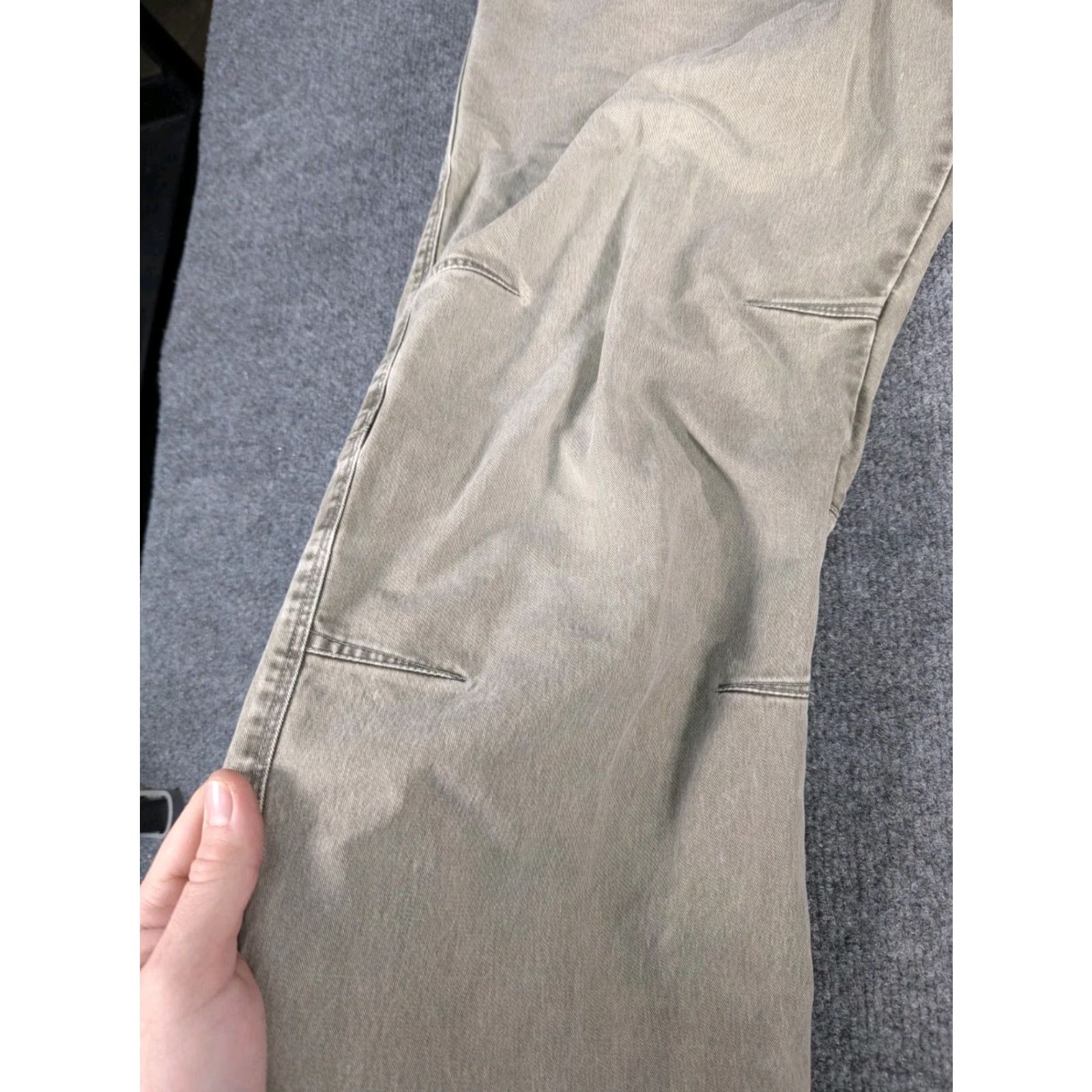 Vintage VINTAGE KUHL RYDR PANTS Men's 42x36 Tan Hiking Work Heavy Duty Chino 5-Pocket Regular Wide-Leg 42 in Inseam Mens Size US 42 / EU 58 - 2 Thumbnail