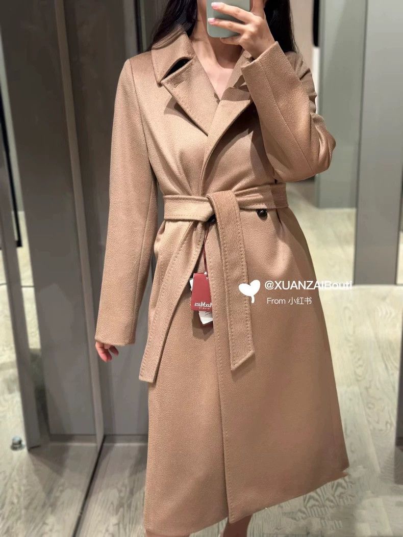 Max Mara Max Mara Long coat in classic camel Size M / US 6-8 / IT 42-44 - 2 Thumbnail