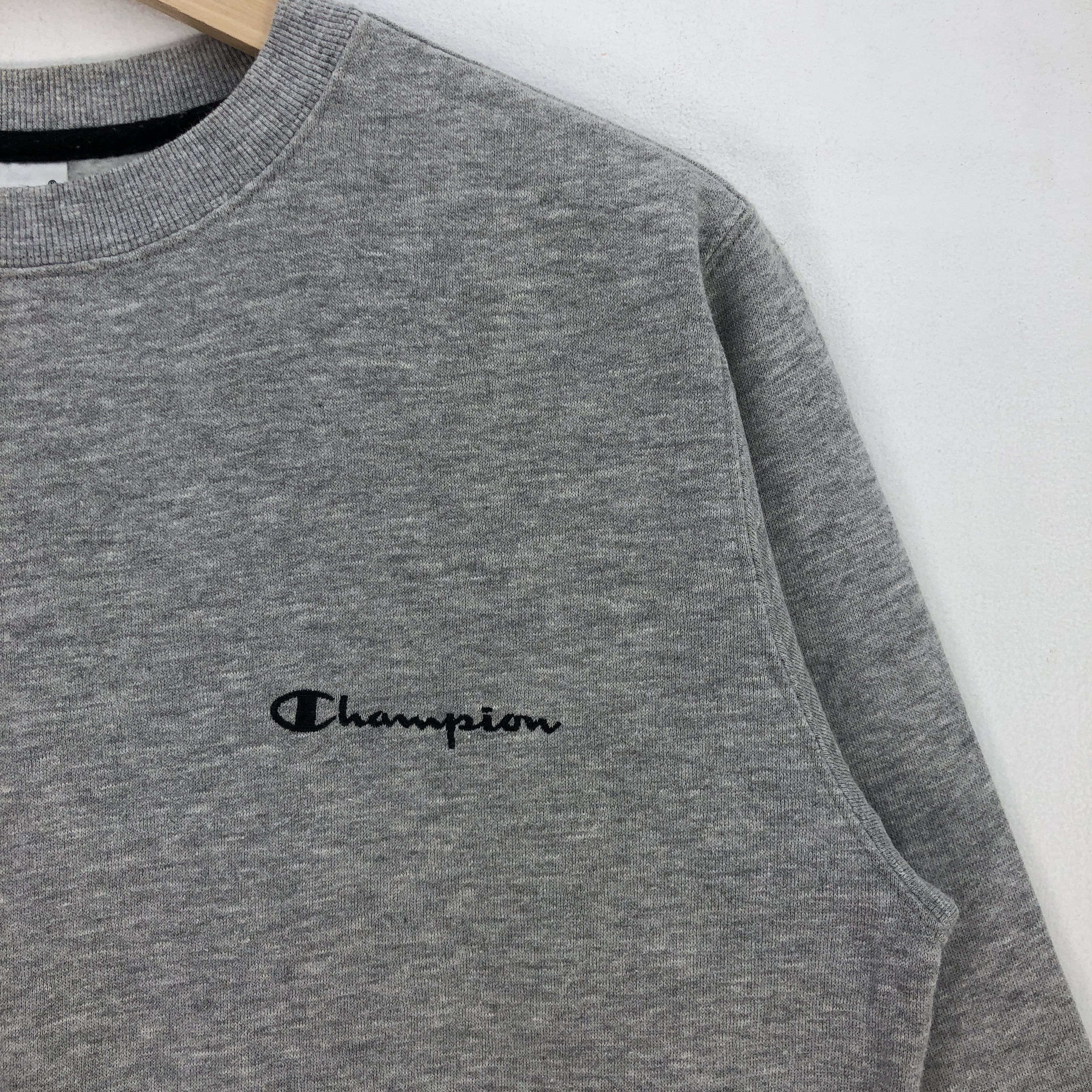 Champion × Vintage Vintage Champion Sweatshirt Champion Sweater Jumper Size US L / EU 52-54 / 3 - 3 Thumbnail