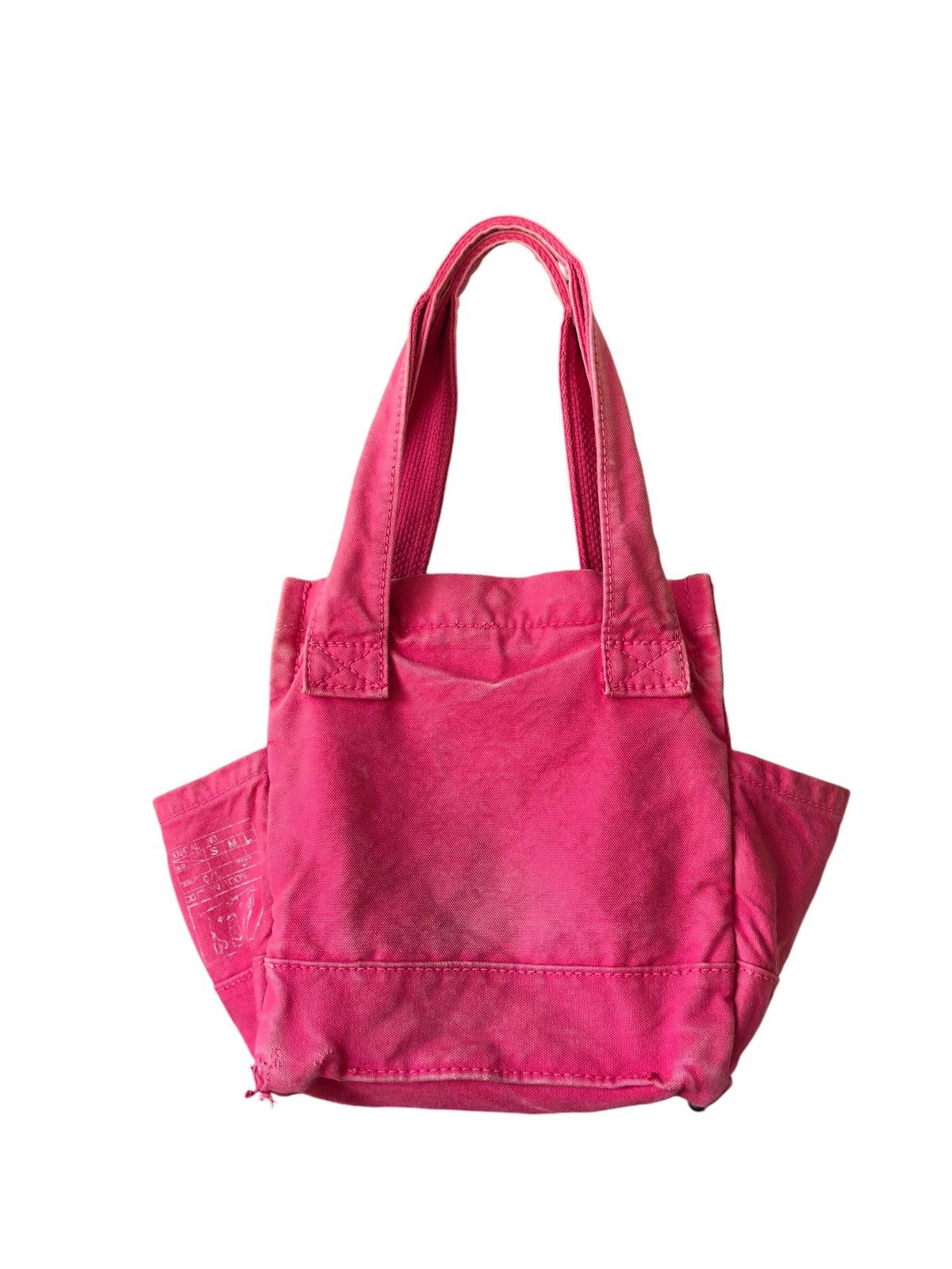 Kapital Vintage Kapital Hard Canvas Distressed Tote Bag Size ONE SIZE - 1 Thumbnail