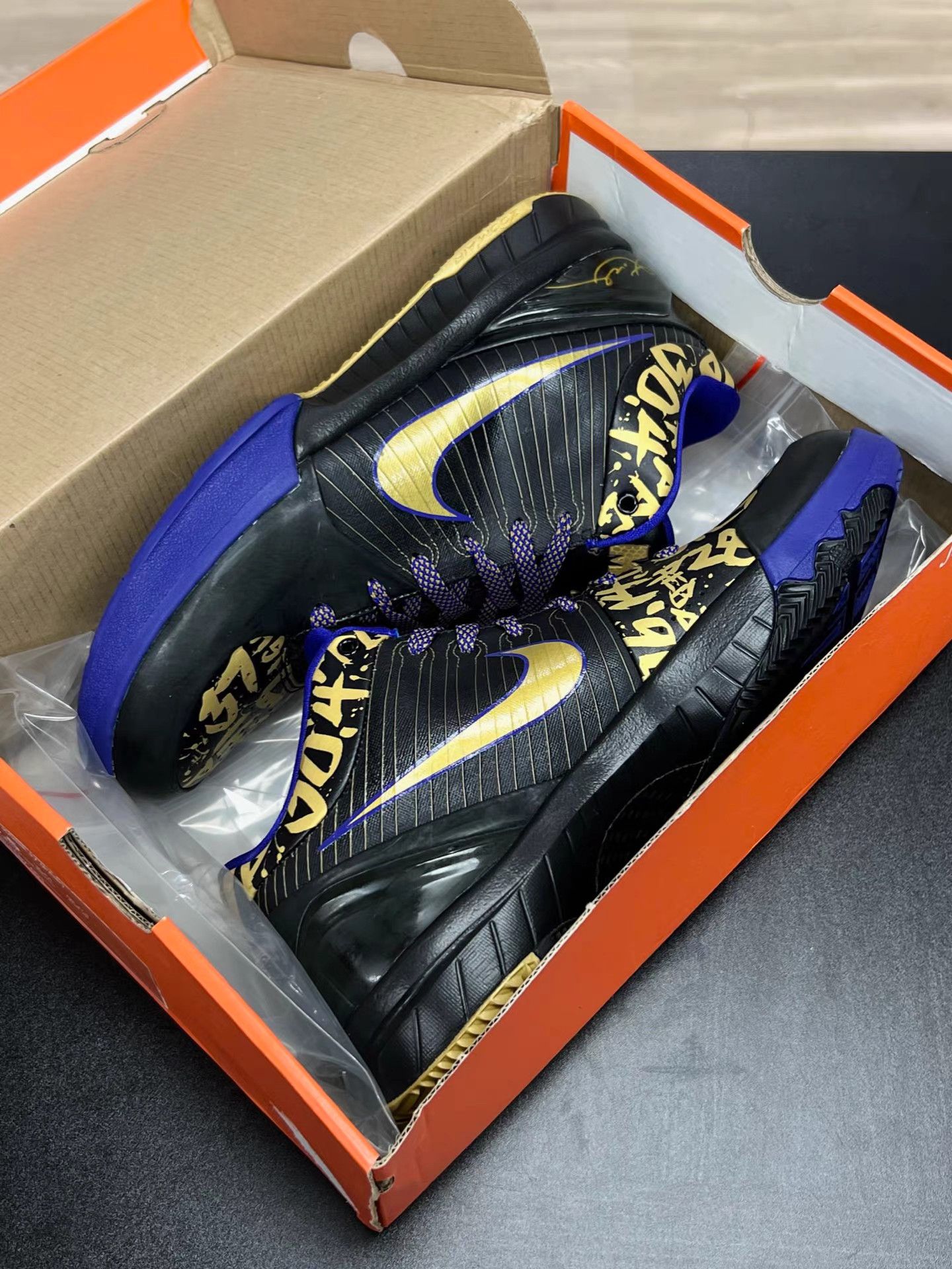 Nike NIKE Zoom Kobe 4 MVP Away Basketball Shoes K15 Size US 10 / EU 43 - 9 Thumbnail