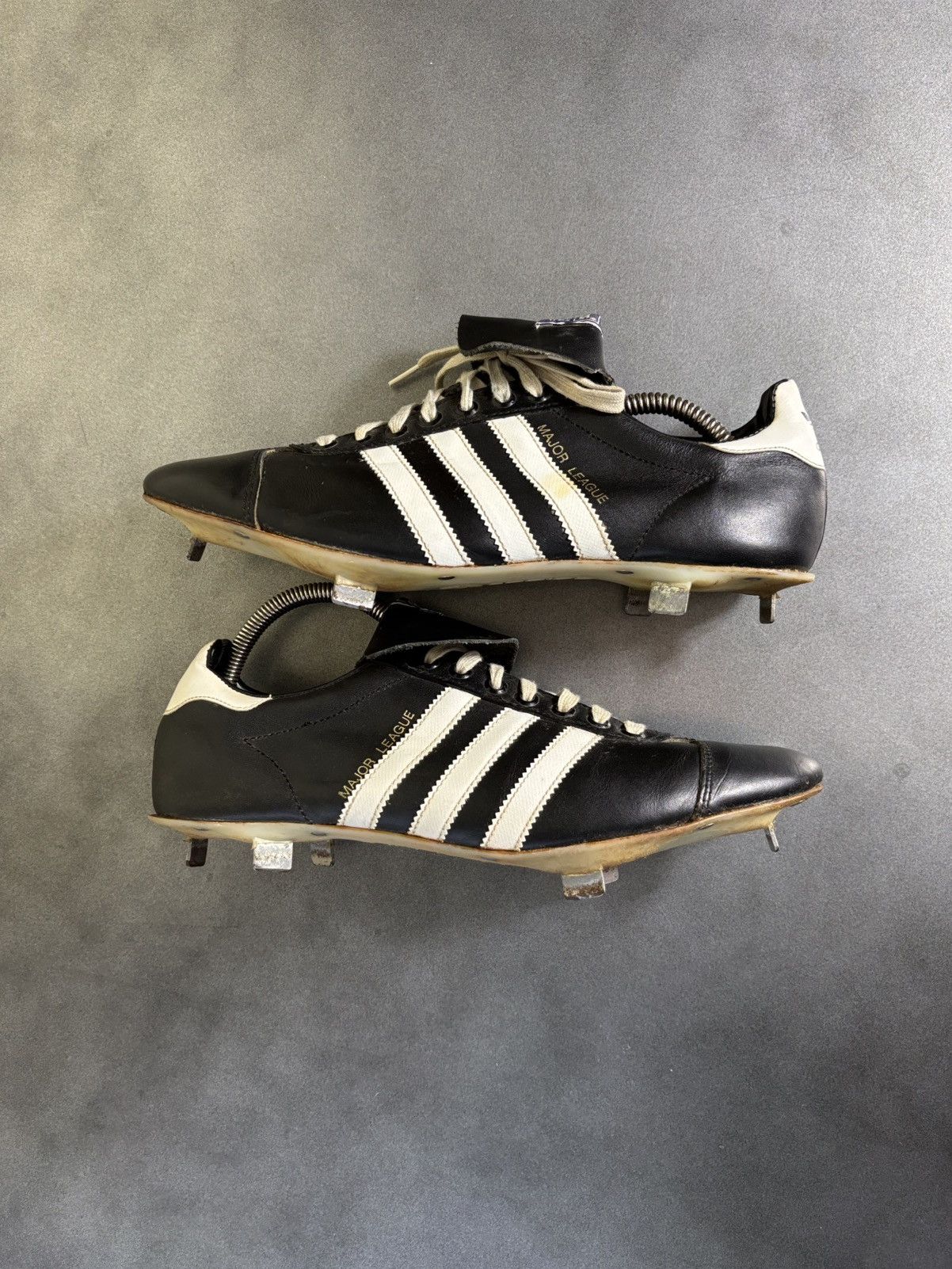 Adidas × Vintage 1970s Adidas Major League Cleats 80s Vintage Adidas Sport 9 Size US 9 / EU 42 - 22 Thumbnail