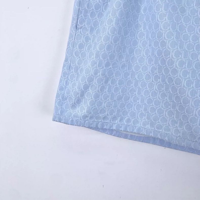 Gucci Gucci Light Blue Printed Casual Shorts-2505 Size 37" - 4 Thumbnail