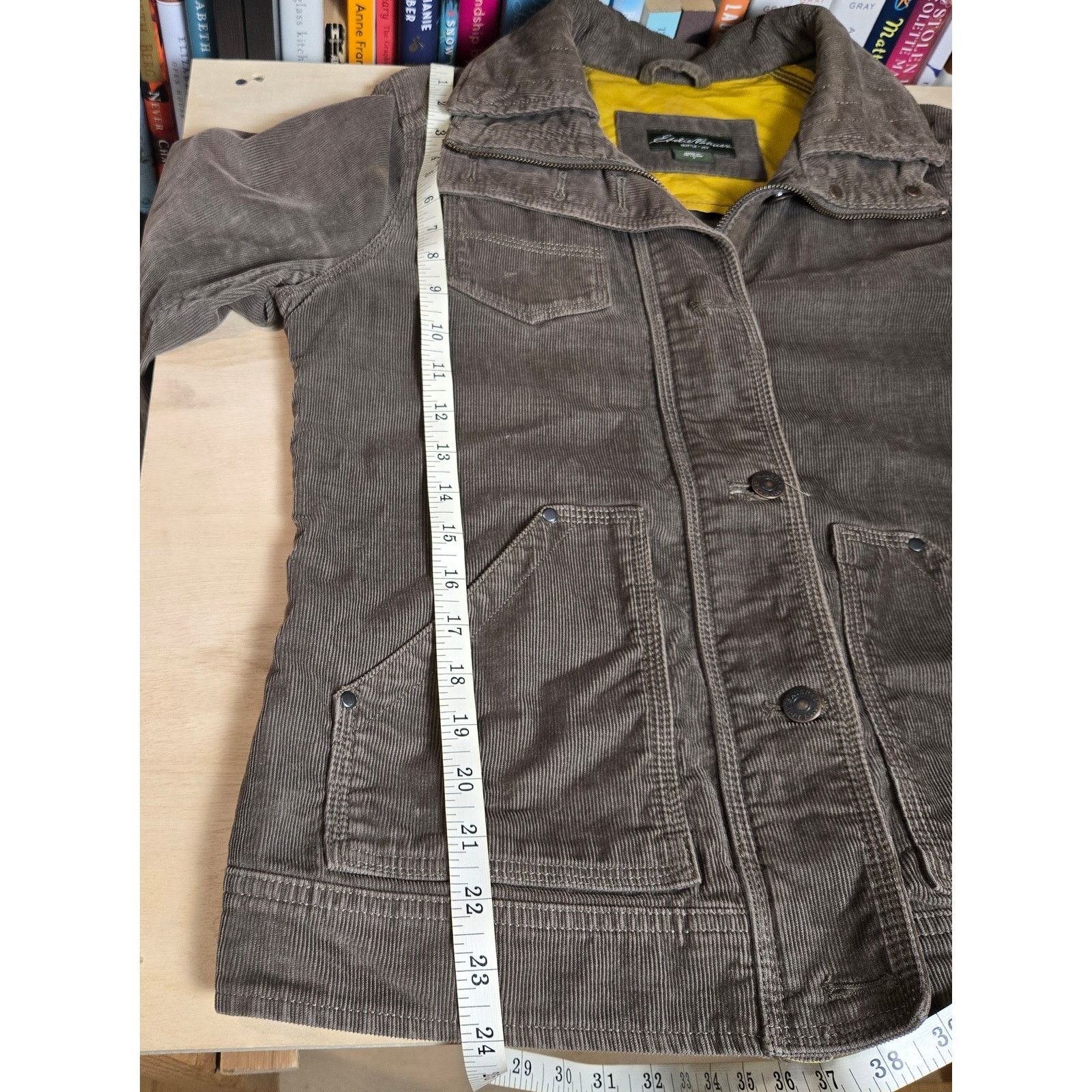 Eddie Bauer Eddie Bauer Corduory Jacket Small Y2K Corduroy Brown Women Size S / US 4 / IT 40 - 10 Thumbnail