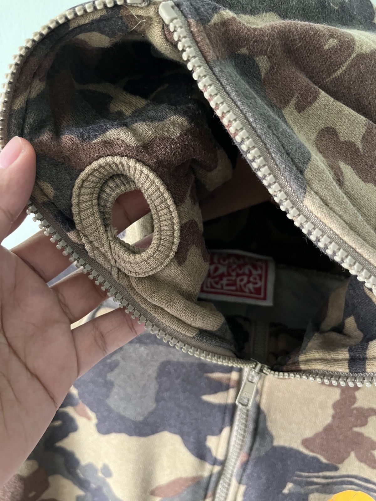Japanese Brand Punk Drunker Camo Hoodie Size US M / EU 48-50 / 2 - 14 Thumbnail