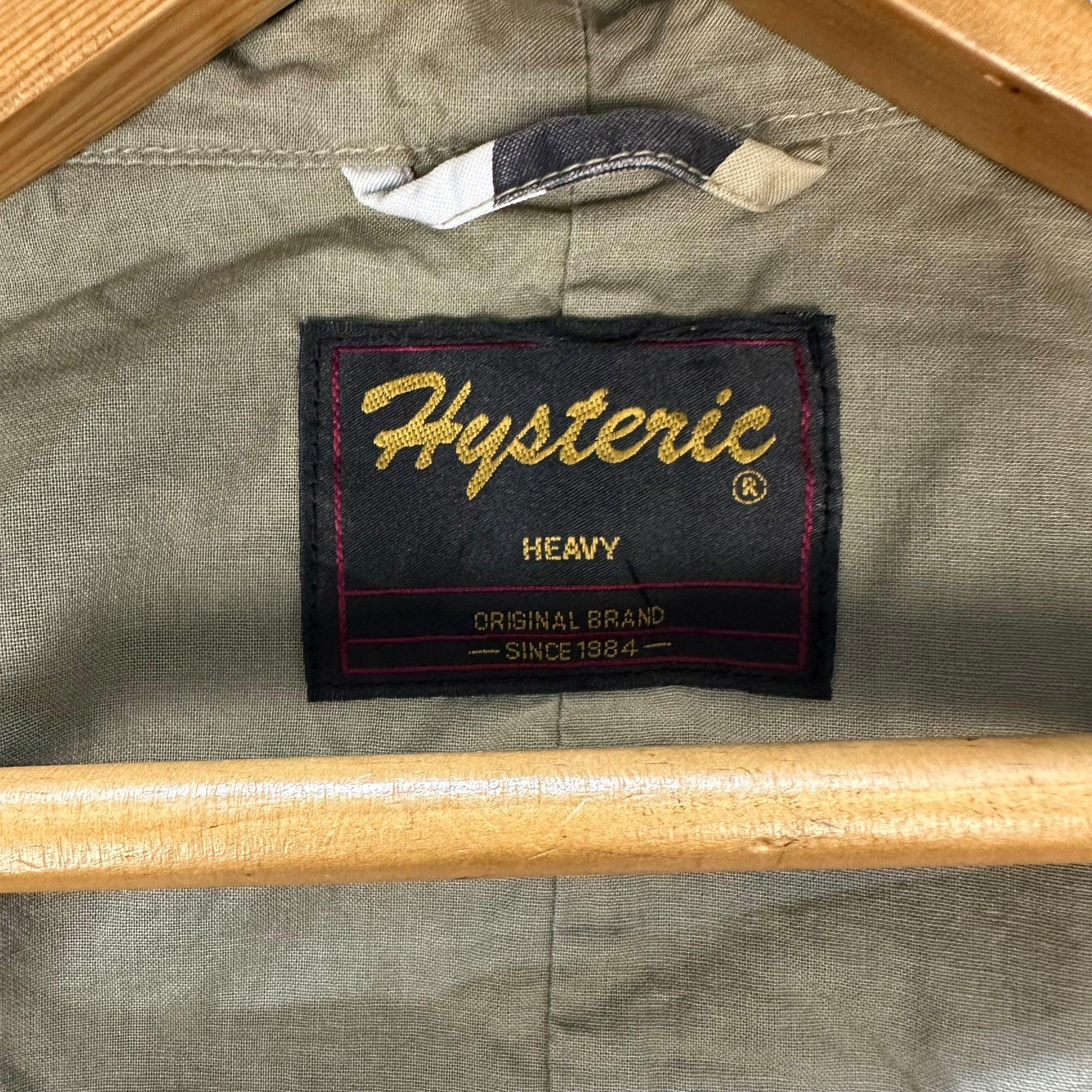 Hysteric Glamour HYSTERIC GLAMOUR Heavy Abstract Design Parka #A41-0940 Size US XL / EU 56 / 4 - 13 Thumbnail