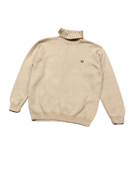 Fred Perry Vintage Fred Perry Warm Sweater With Neck Size L Size US L / EU 52-54 / 3 - 1 Thumbnail