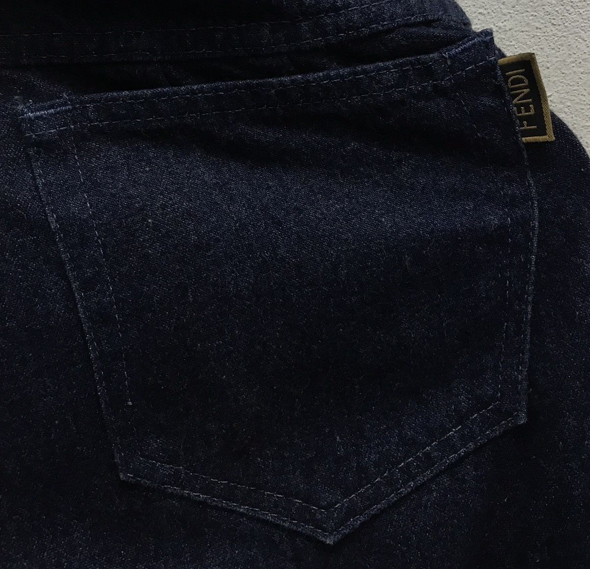 Fendi × Vintage Vintage Fendi Jeans Made In Italy Denim Pants Size US 27 - 8 Thumbnail