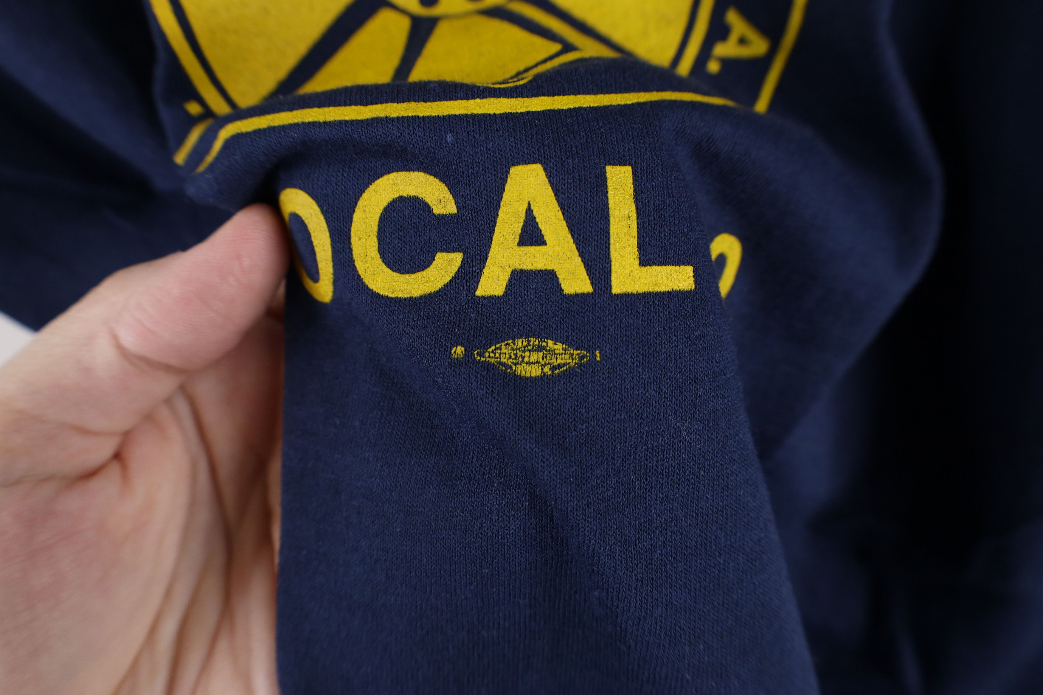 Vintage Deadstock Vintage 80s 20 Teamsters Union T-Shirt Blue USA Size US XL / EU 56 / 4 - 5 Thumbnail