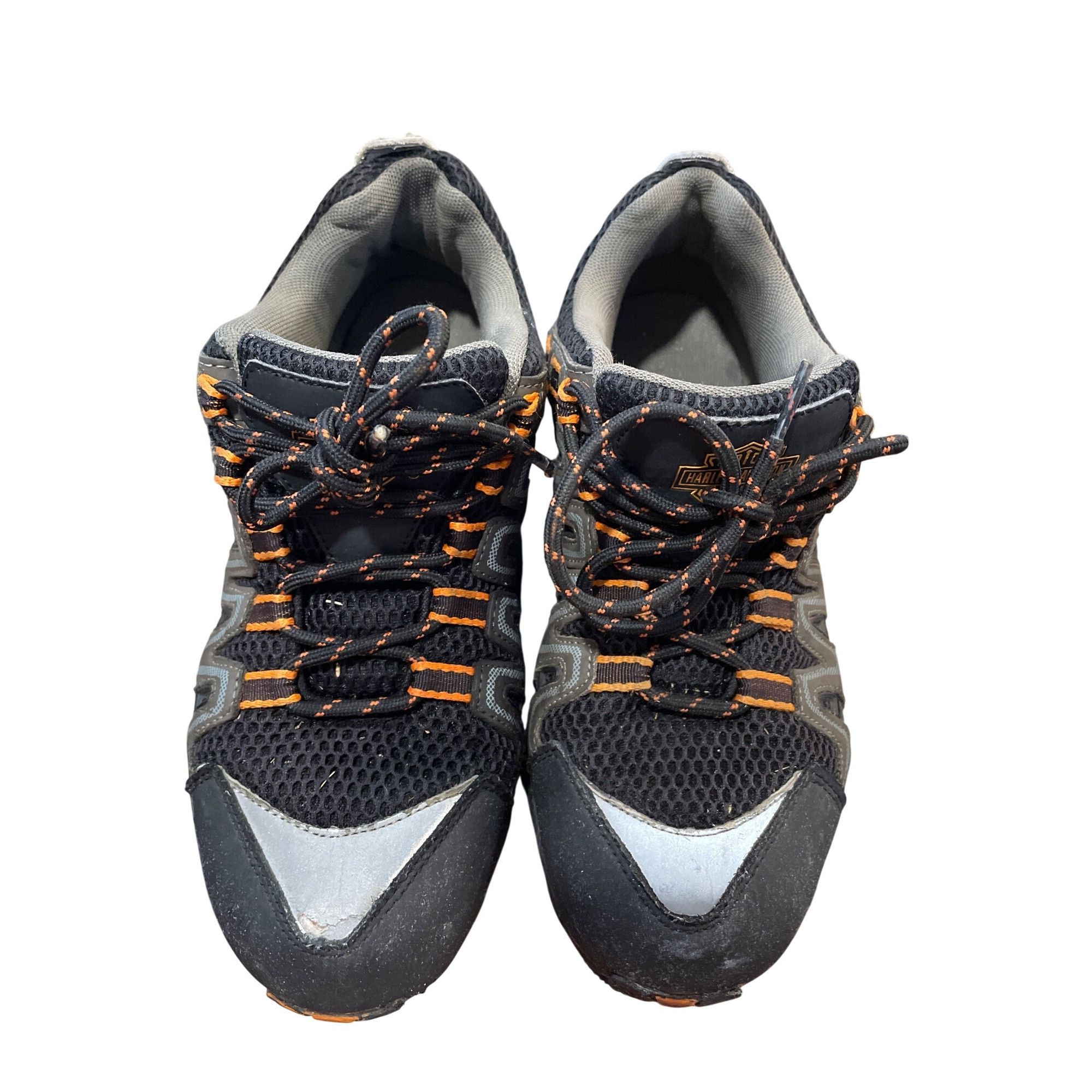 Harley Davidson Harley Davidson Chase mens leather casual black gray sneaker Size US 8.5 / EU 41-42 - 18 Thumbnail