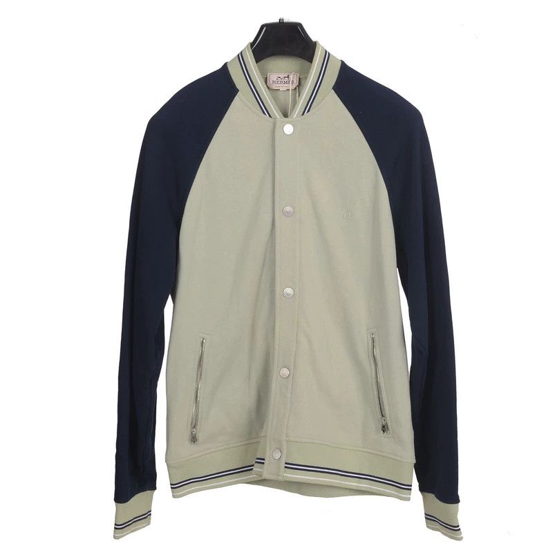 Hermes Hermes Two-Tone Bomber Jacket Size US M / EU 48-50 / 2 - 1 Thumbnail