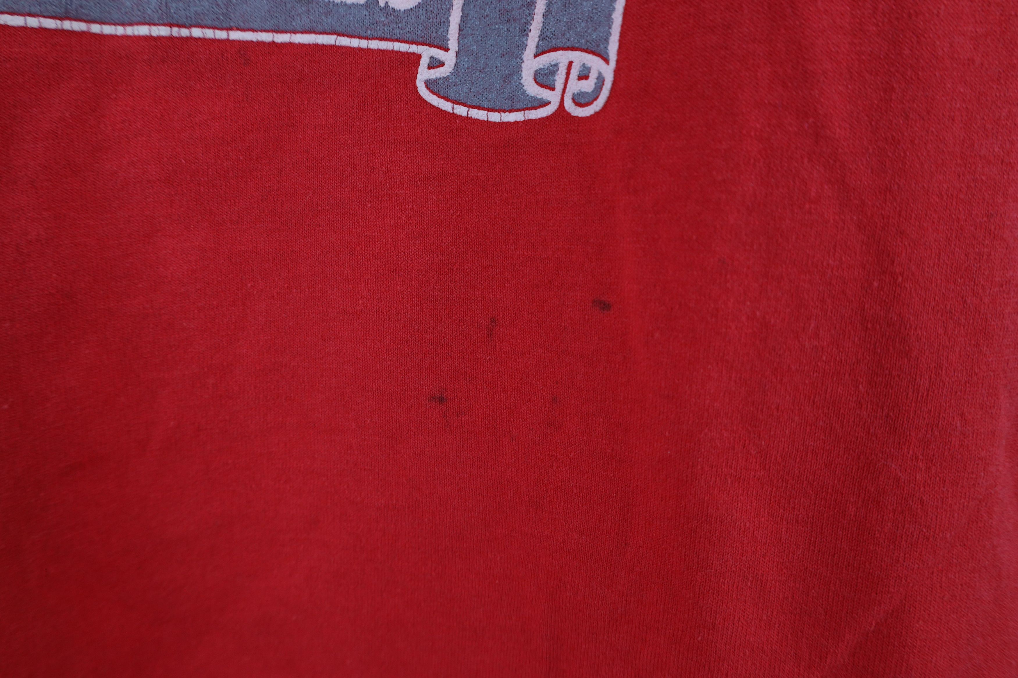 Hanes × Vintage Vintage 80s 90s Spell Out Ohio State University T-Shirt USA Size US L / EU 52-54 / 3 - 7 Thumbnail