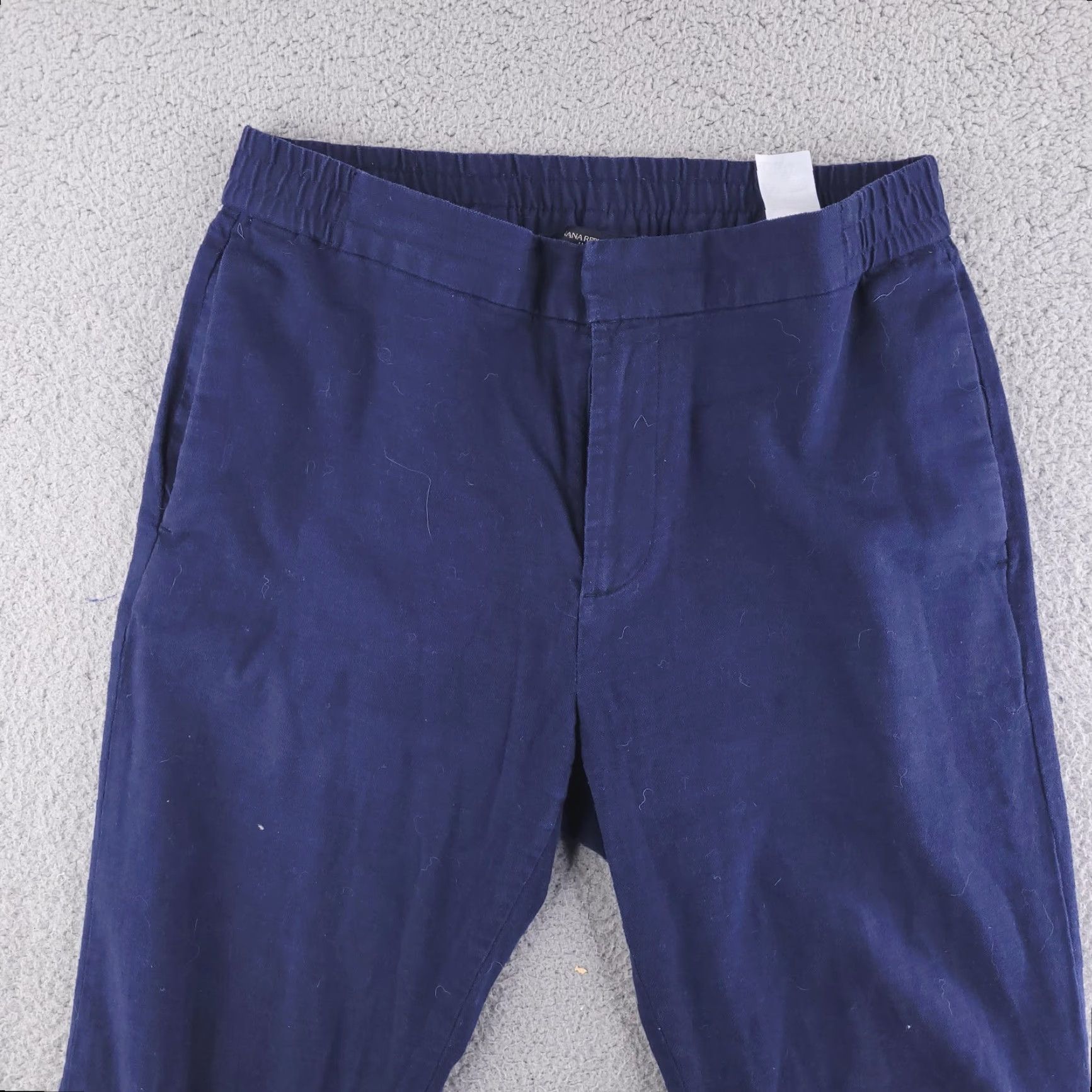 Banana Republic Banana Republic Mason Athletic Tapered Fit Blue Chino Pants Mens 32x30 Size US 32 / EU 48 - 2 Thumbnail