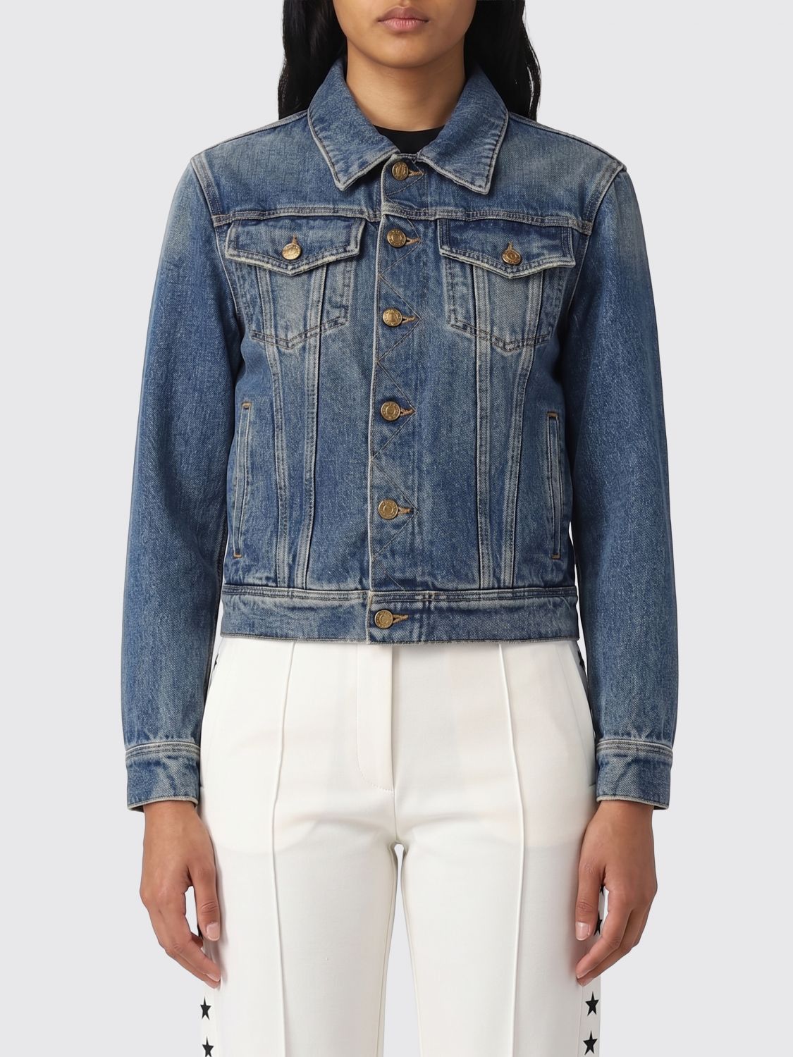 Golden Goose Golden Goose Jacket Woman Blue Size M / US 6-8 / IT 42-44 - 1 Thumbnail