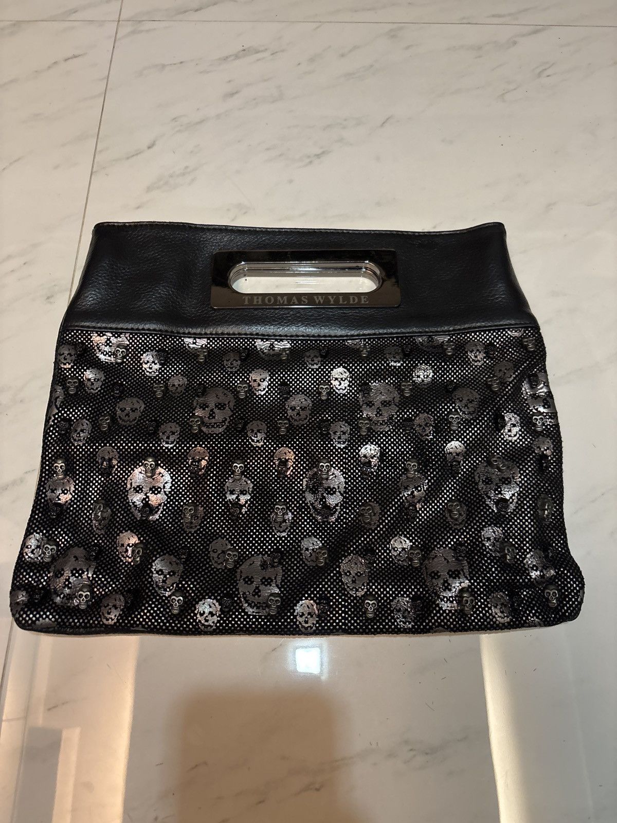 Thomas Wylde Thomas Wylde Skull Clutch Size ONE SIZE - 1 Thumbnail