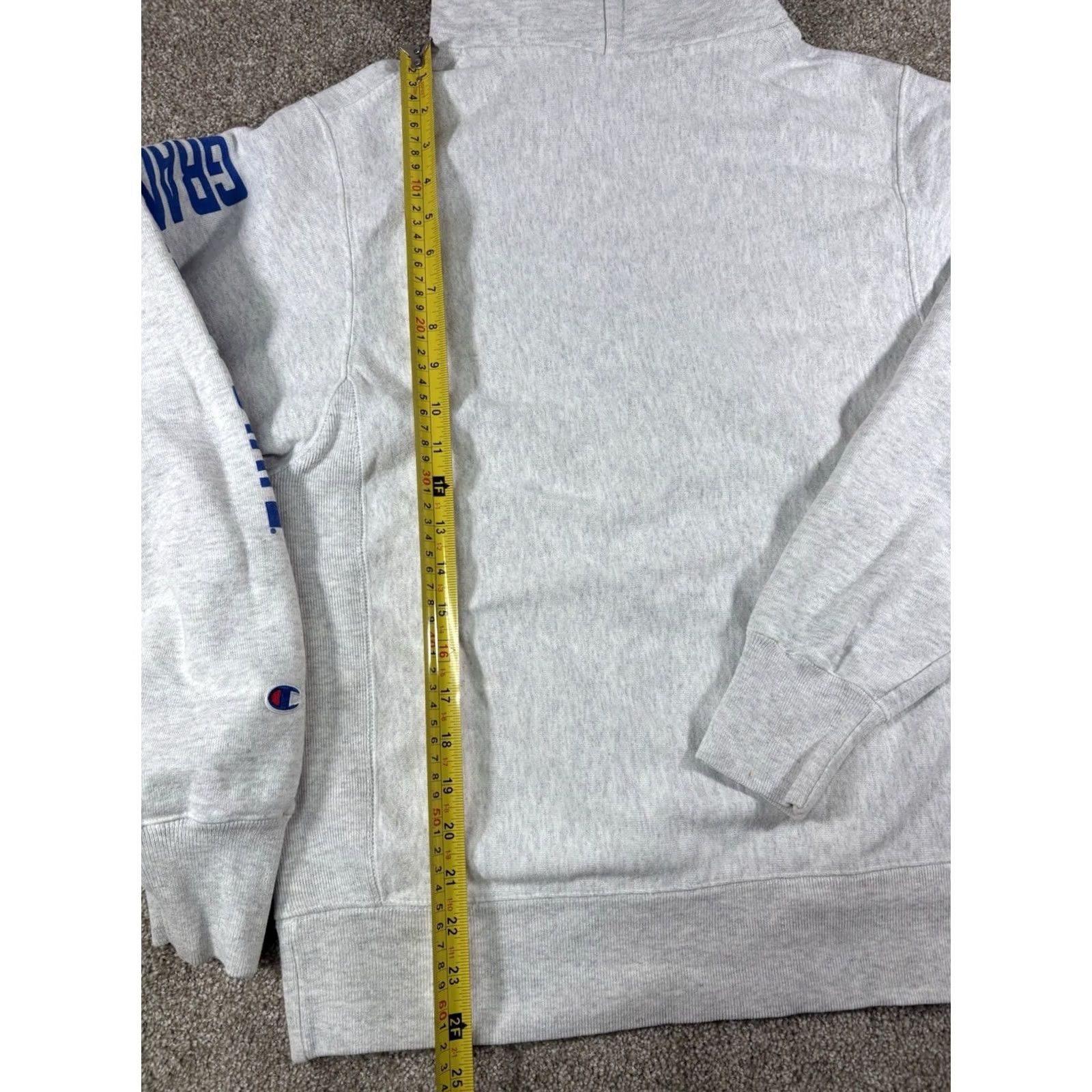 Champion VINTAGE Grand Valley State University Lakers Champion Reverse Weave Hoodie S Gray Unisex Adults Hoodie Mens Womens Size US S / EU 44-46 / 1 - 7 Thumbnail