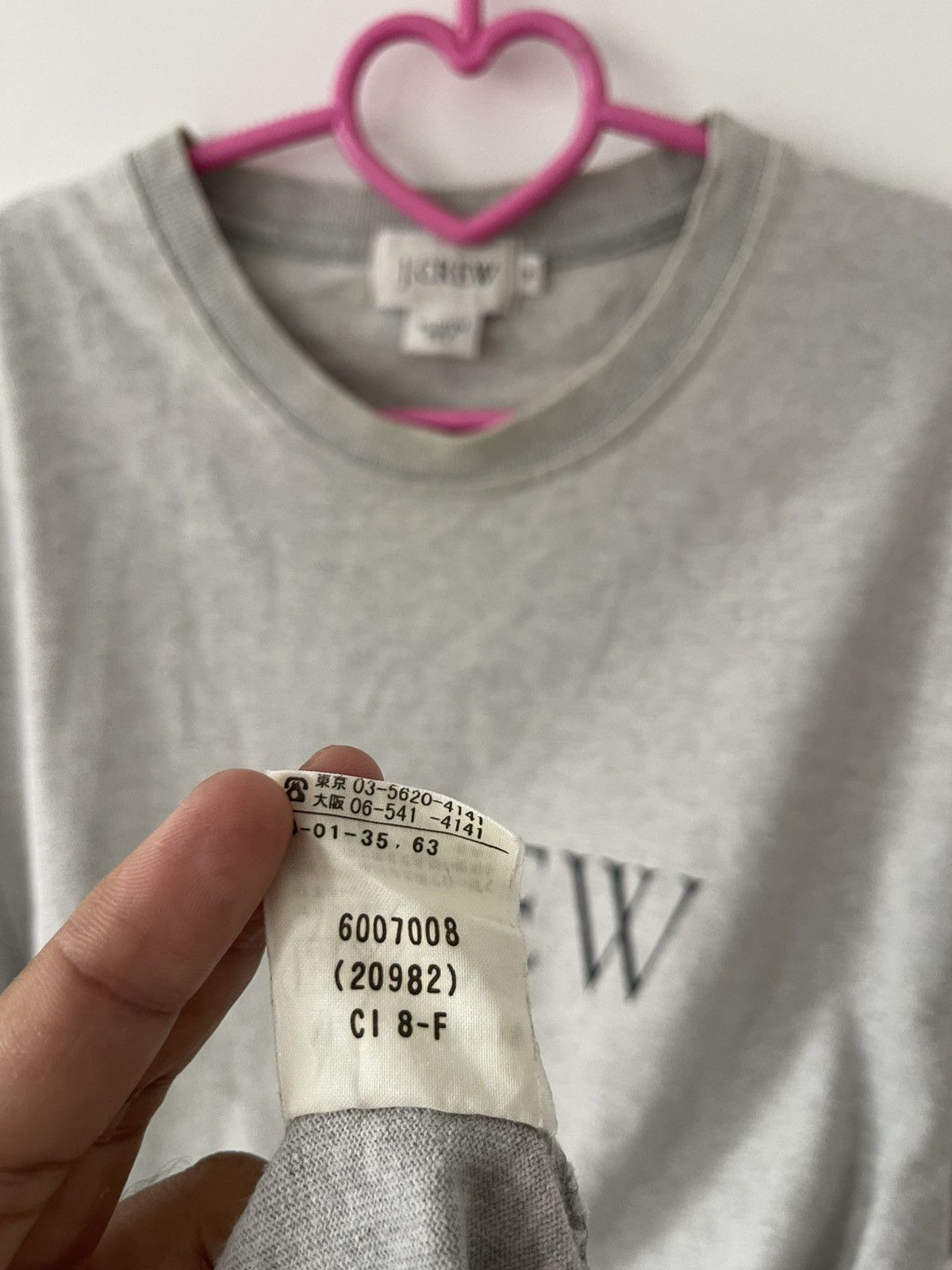 J.Crew Rare Vintage J CREW Reversed Mirror Spelling USA Made Size US M / EU 48-50 / 2 - 4 Thumbnail