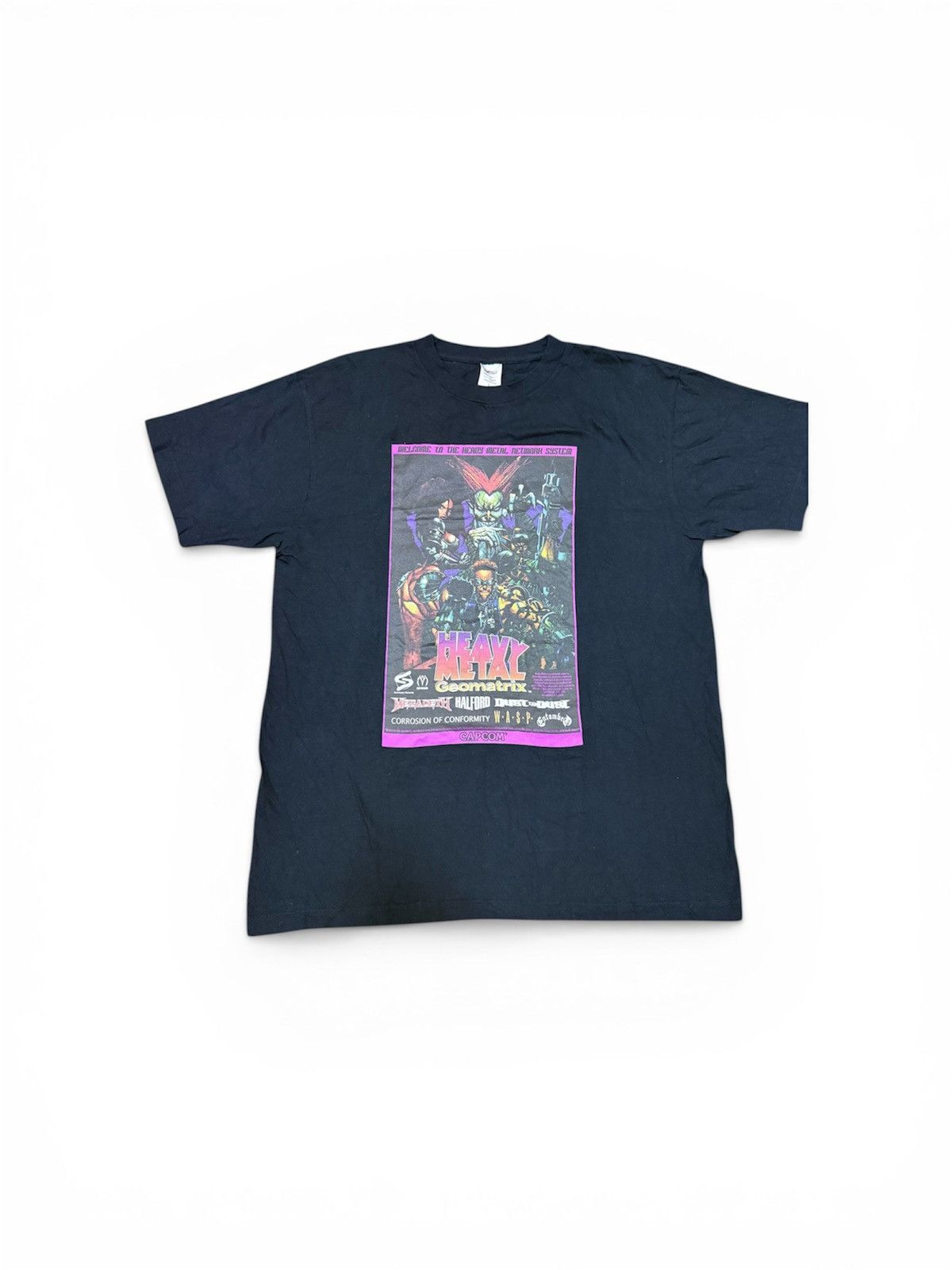 Band Tees Vintage Heavy Metal Geomatrix by Capcom Size US L / EU 52-54 / 3 - 2 Thumbnail