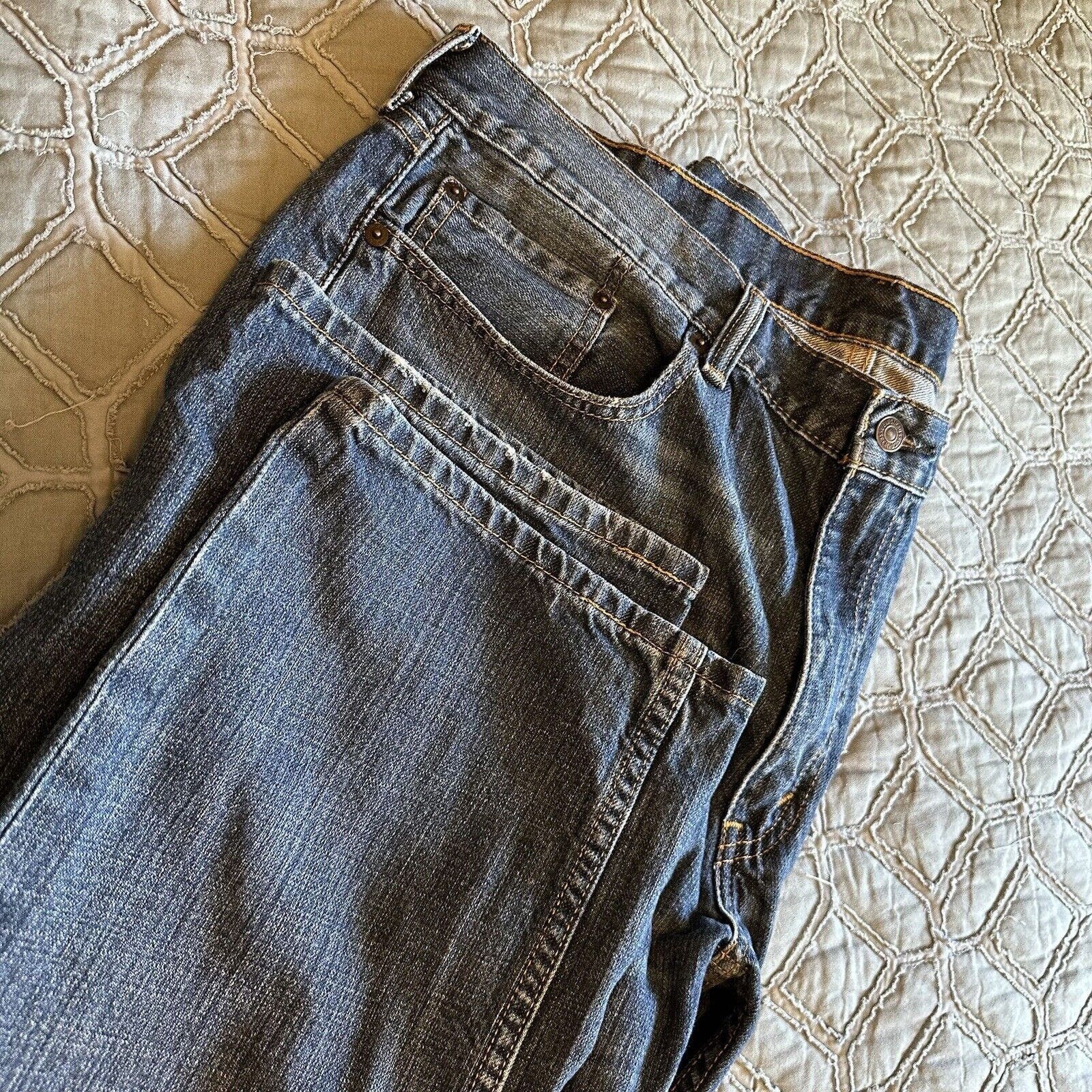 Levi's Levi's 559 Jeans Mens W38 L32 Straight Medium Wash Blue 2014 Size US 38 / EU 54 - 2 Thumbnail
