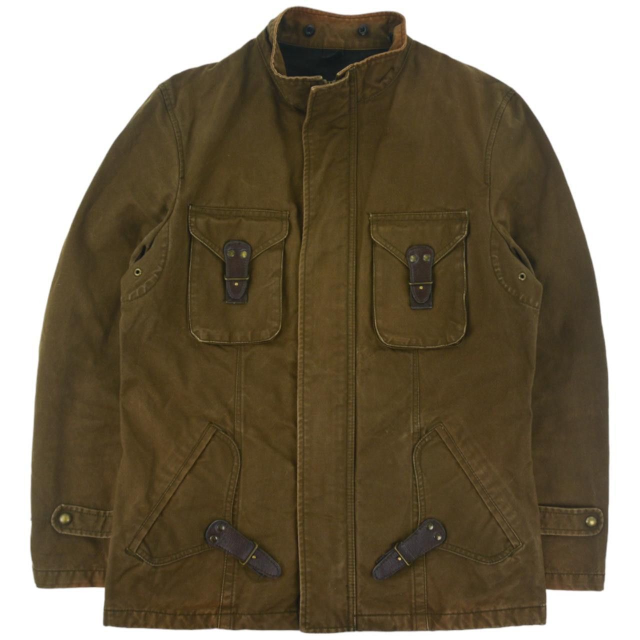 image of Vintage Ppfm Pocket Jacket Size M in Brown, Men's