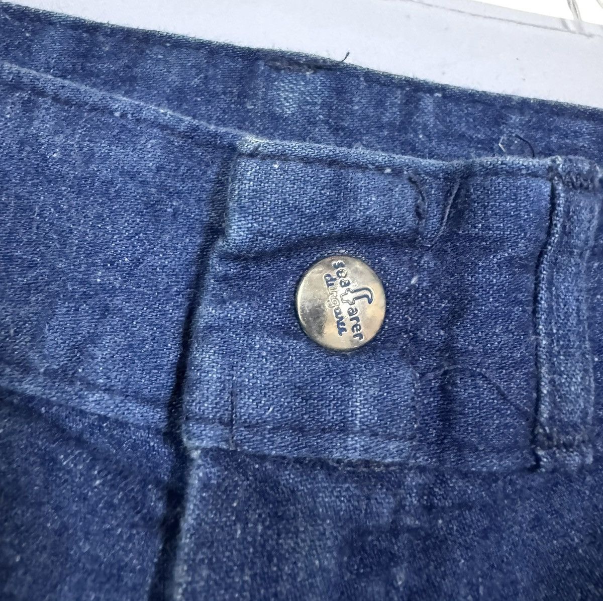 Buzz Rickson's × Vintage Vtg🔥70’s Seafarer Bell Bottom Seagoing Uniform Corp Size US 36 / EU 52 - 9 Thumbnail
