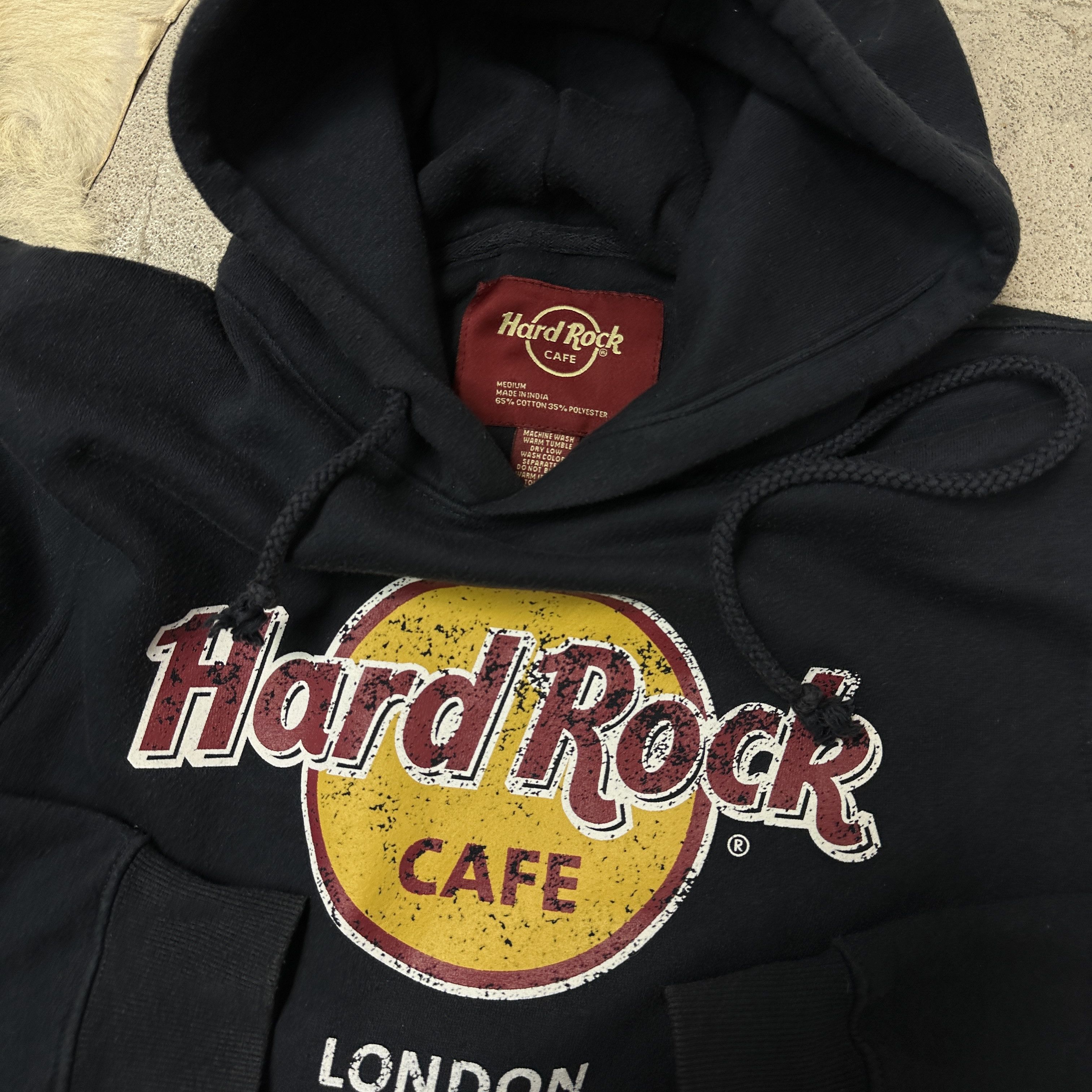 Hard Rock Cafe Vintage Streetwear Skater Hard Rock Cafe Hoodie Y2K Size US M / EU 48-50 / 2 - 4 Thumbnail