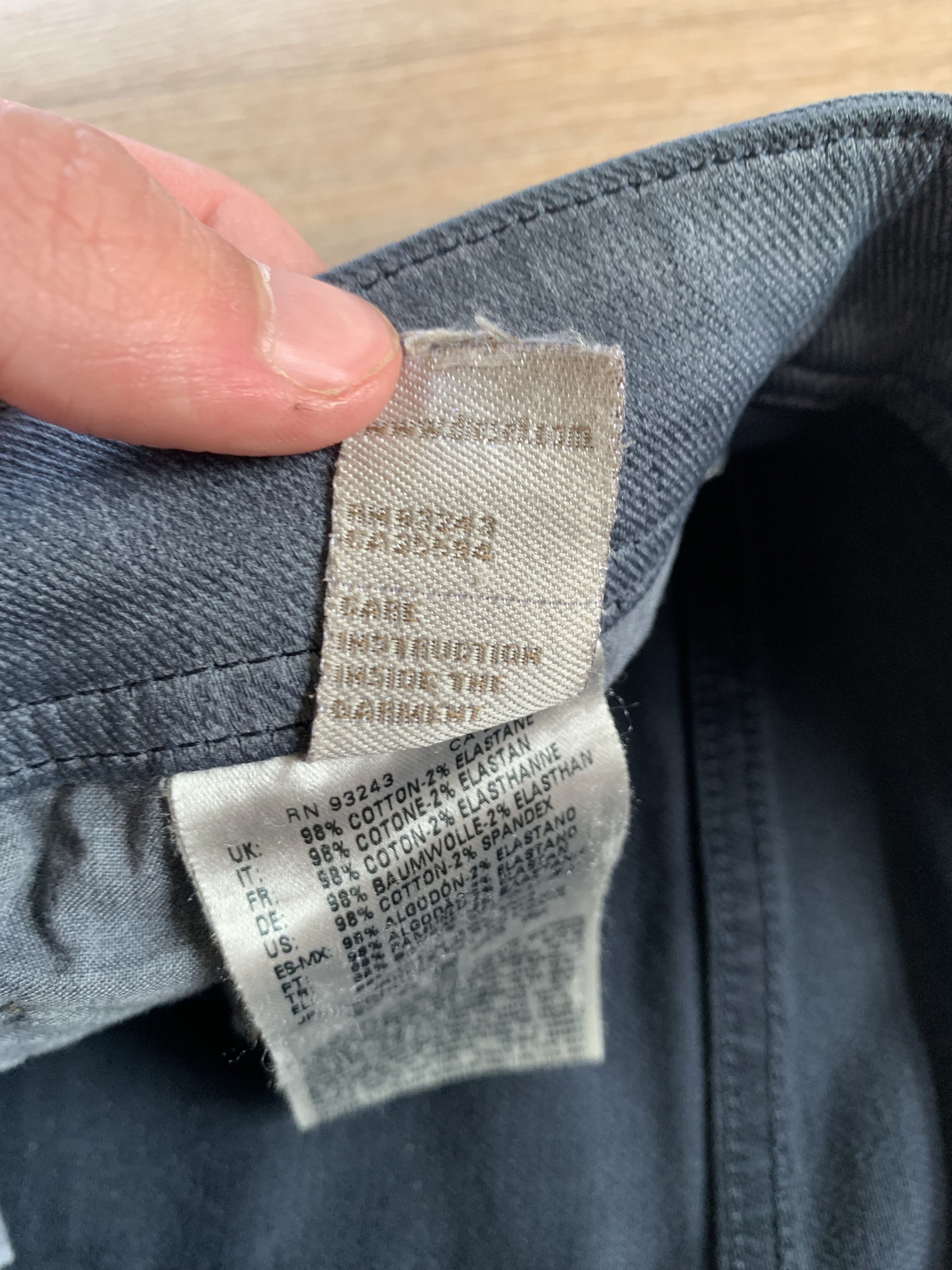 Diesel Diesel Sleenker Slim Skinny Gray Stretch Jeans Size US 31 - 9 Thumbnail