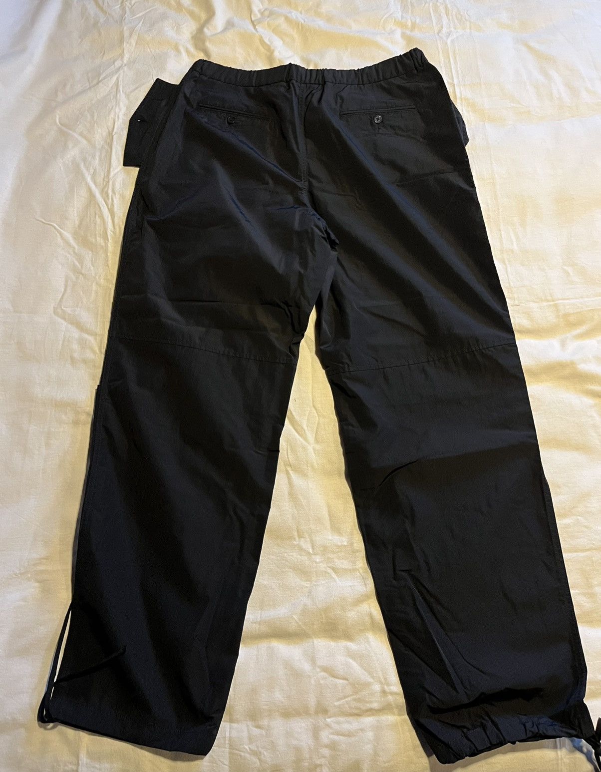 Salvatore Ferragamo Ferragamo nylon wide leg pants. Size US 34 / EU 50 - 15 Thumbnail