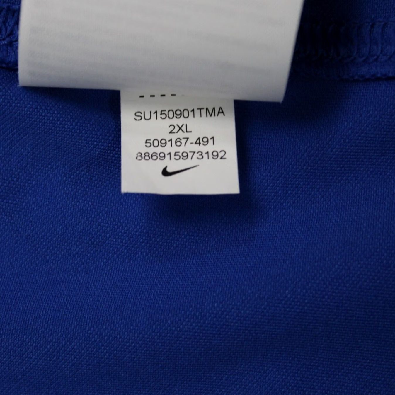 Nike Nike Golf Tour Performance Polo Shirt Mens 2XL Blue Dri-Fit S/S Pullover Polo Size US XXL / EU 58 / 5 - 7 Thumbnail