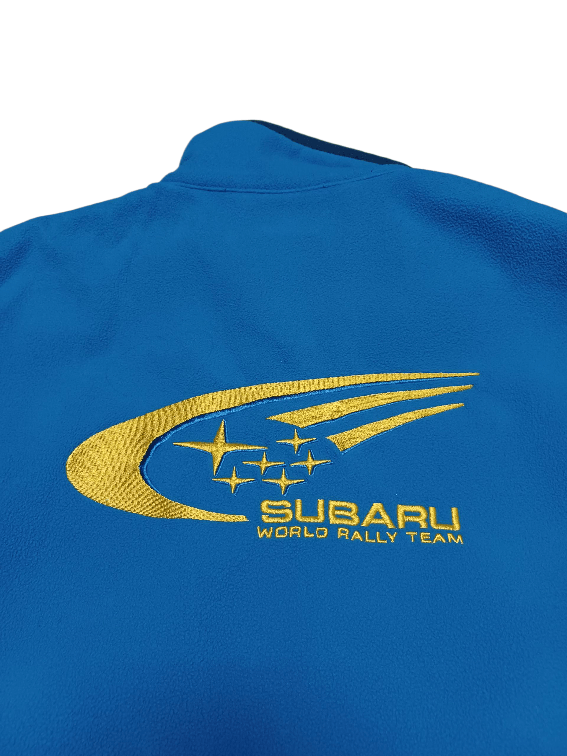 Japanese Brand SUBARU RACING JAPANESE PIRELLI OFFICIAL MERCH FLEECE JACKET Size US XL / EU 56 / 4 - 4 Thumbnail