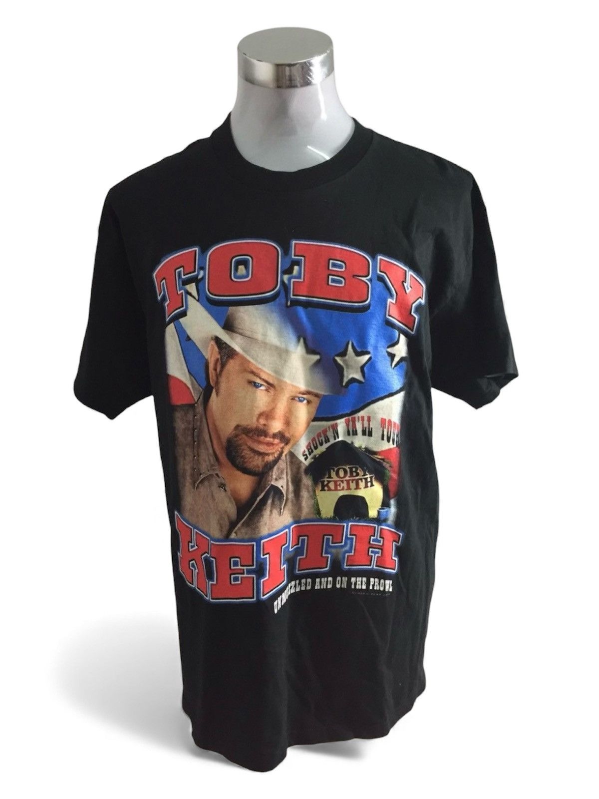 Vintage 2003 Toby Keith “ Shock ‘ N Ya’ll “ Tour T-shirt