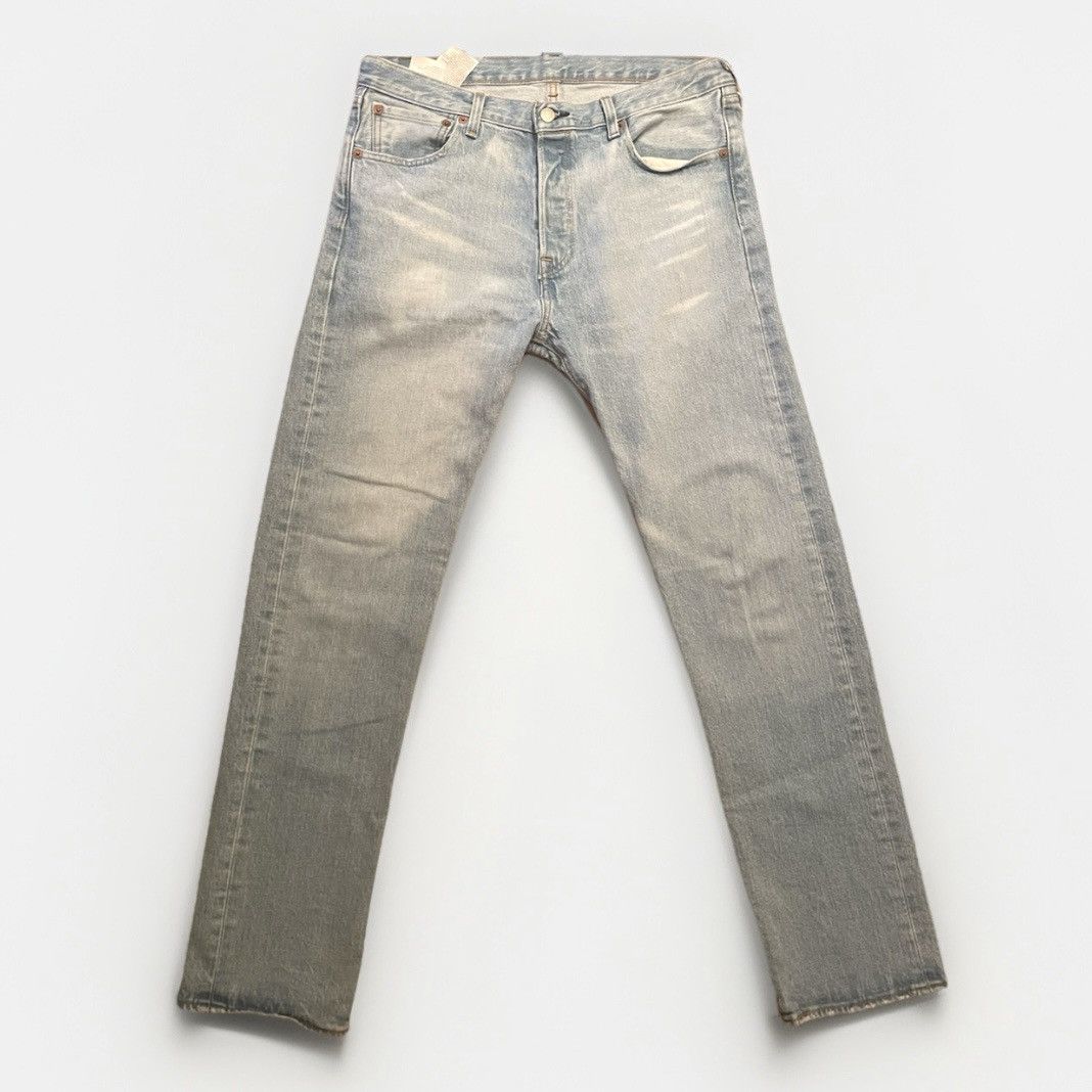 Levi's Light Blue 501 Denim 32x32 Size US 32 / EU 48 - 1 Thumbnail