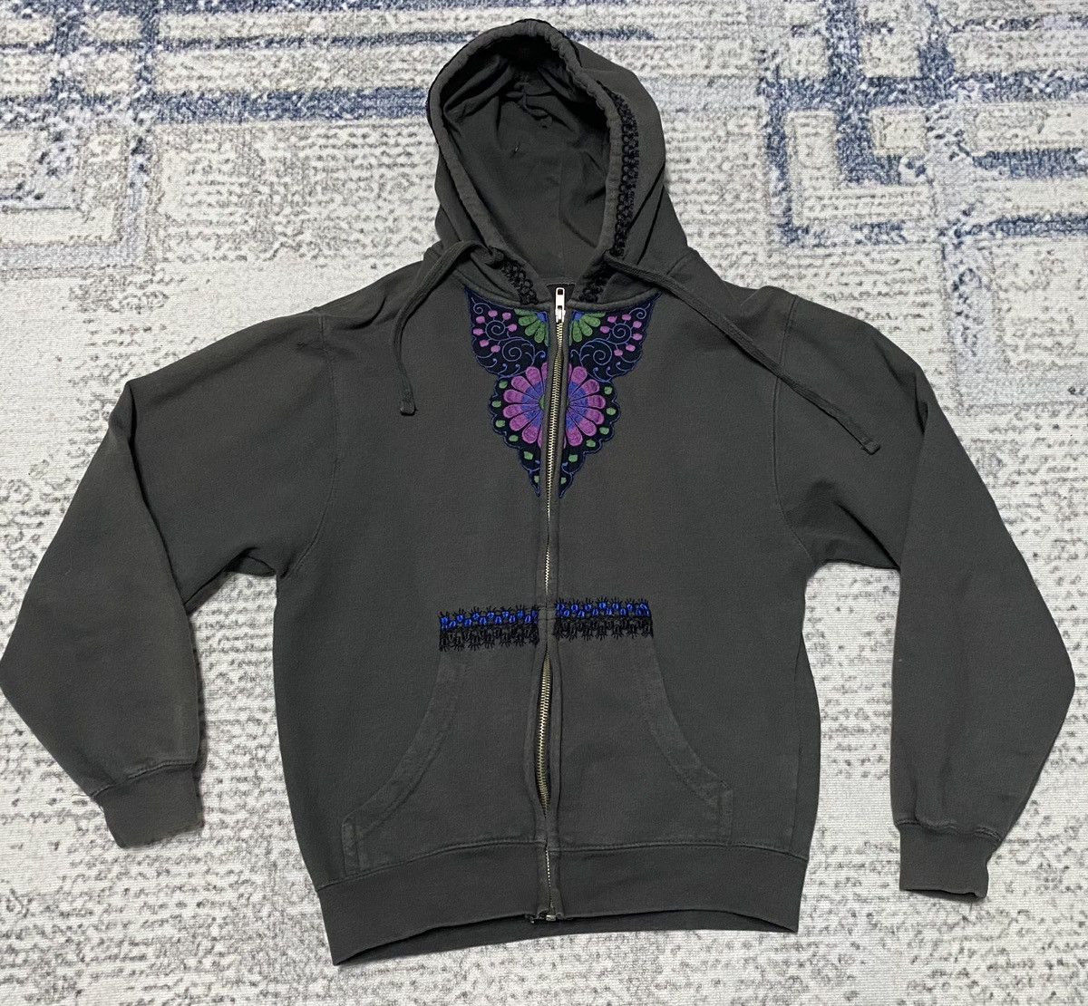 Anna Sui ANNA SUI Butterfly Motive Hoodie Size S / US 4 / IT 40 - 1 Thumbnail