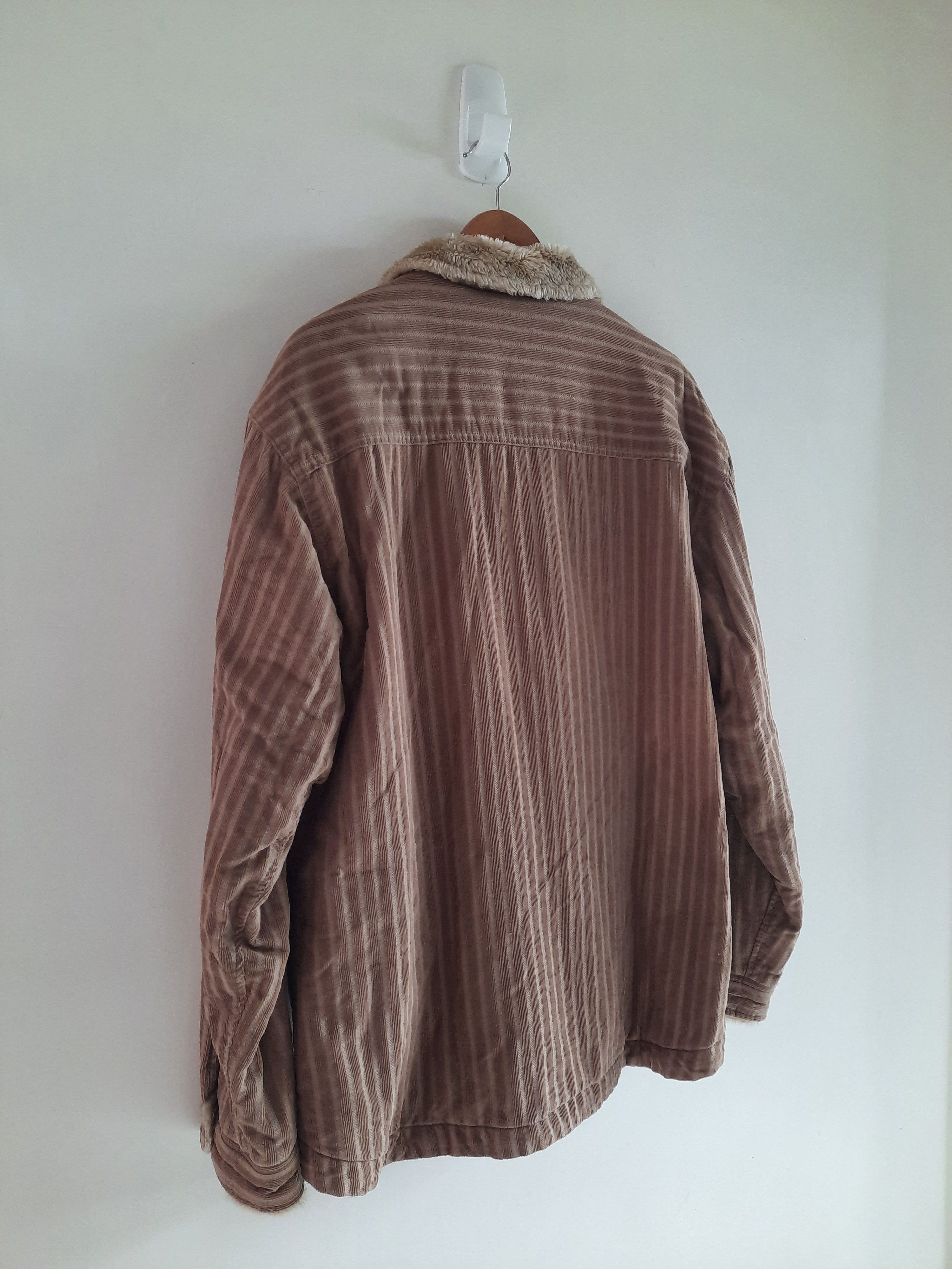 Japanese Brand Kansai Jeans Fur Corduroy Jacket Size US XL / EU 56 / 4 - 4 Thumbnail