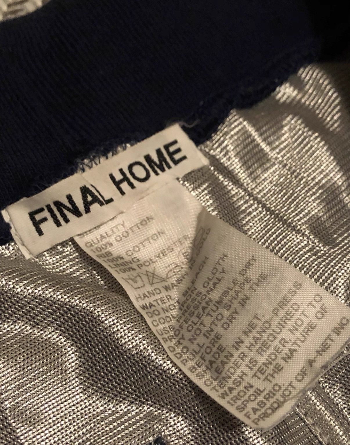 Final Home Final Home Side Zip Sweatpants K24 Size US 34 / EU 50 - 6 Thumbnail
