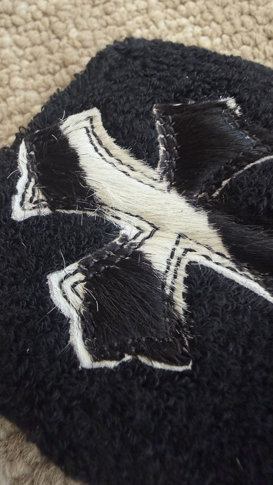 Chrome Hearts Zebra Stripe Pony Hair Sweatbands set of 2 Chrome Hearts Size ONE SIZE - 3 Thumbnail