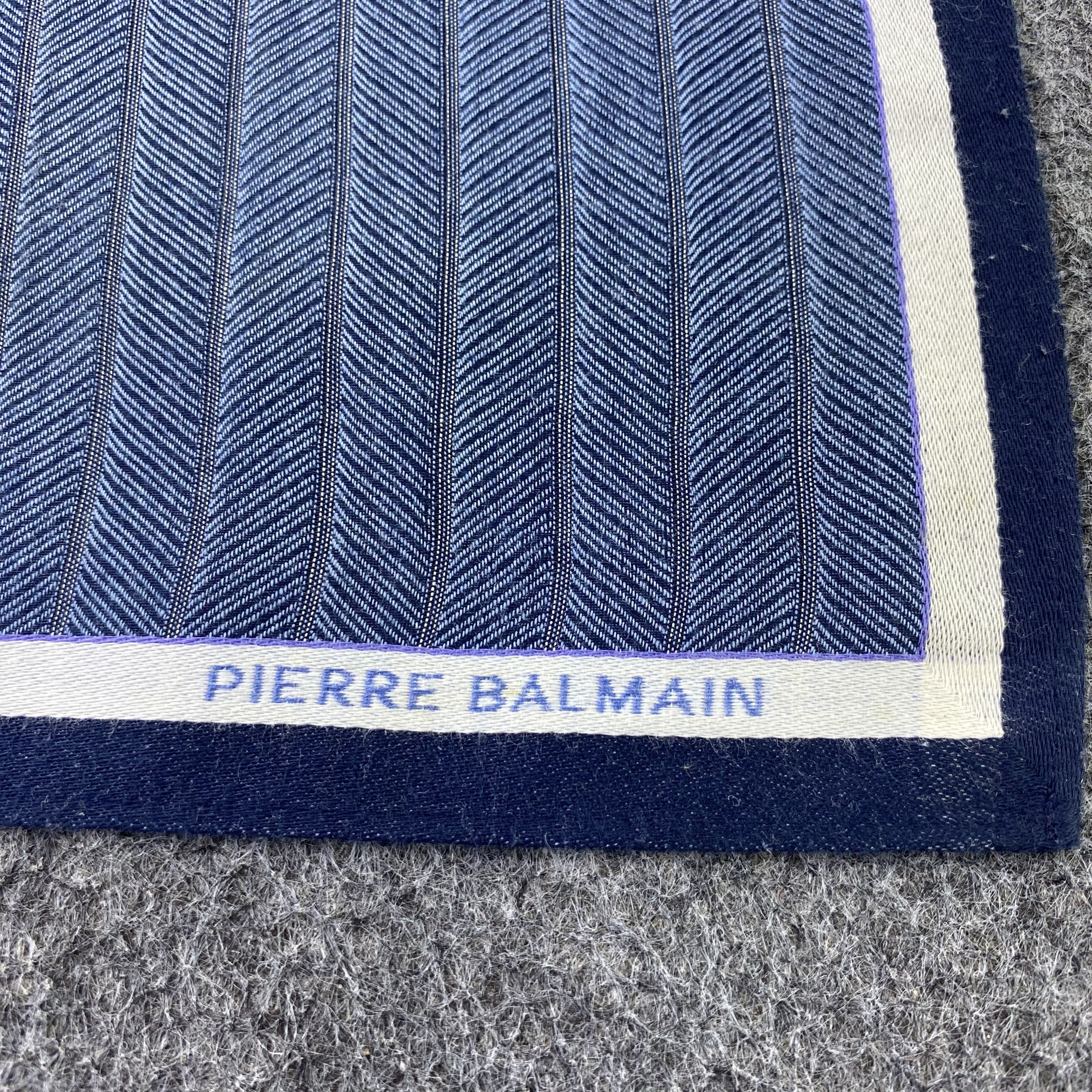 Pierre Balmain Pierre Balmain Handkerchief / Bandana / Neckerchief-B614 Size ONE SIZE - 5 Thumbnail