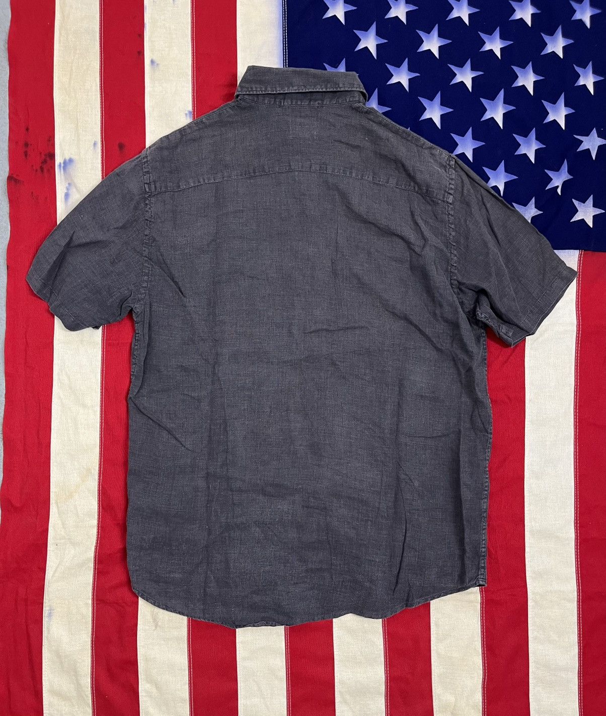 C.P. Company Vintage C.P. Company Linen Short Sleeve Shirt Size US S / EU 44-46 / 1 - 2 Thumbnail